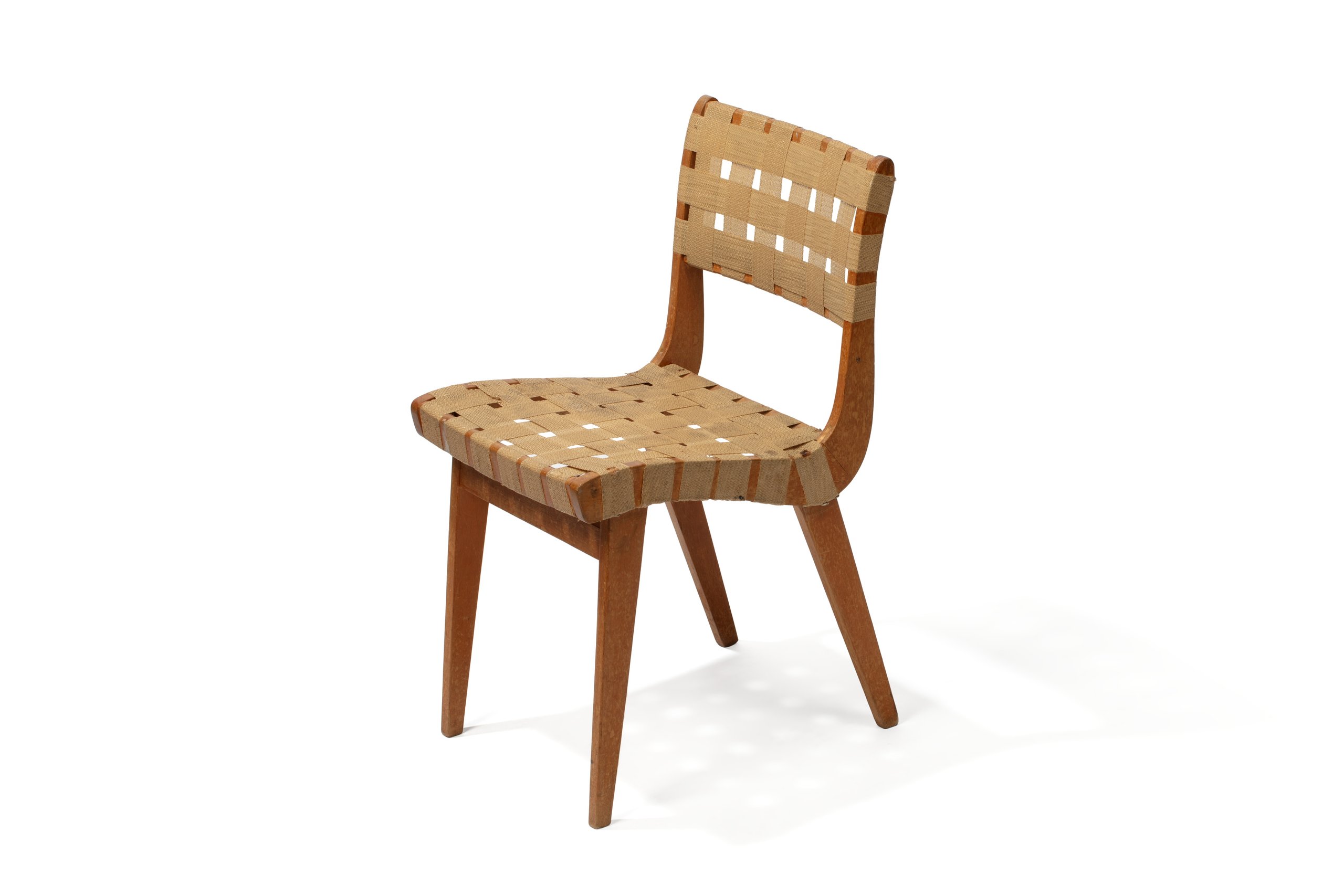 'Parachute' webbing dining chair by Douglas Snelling