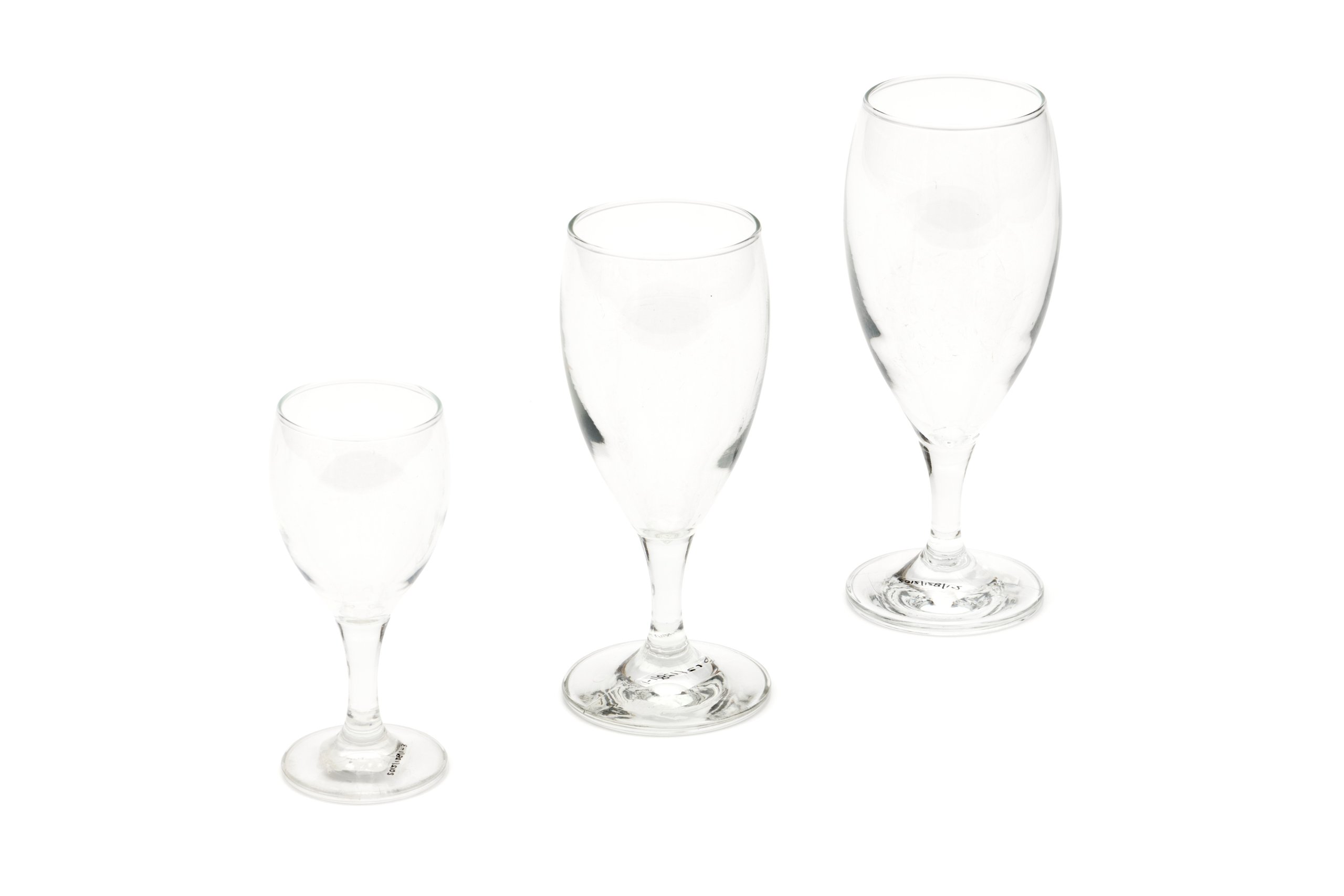 Crown Crystal 'Keonig' wine glasses