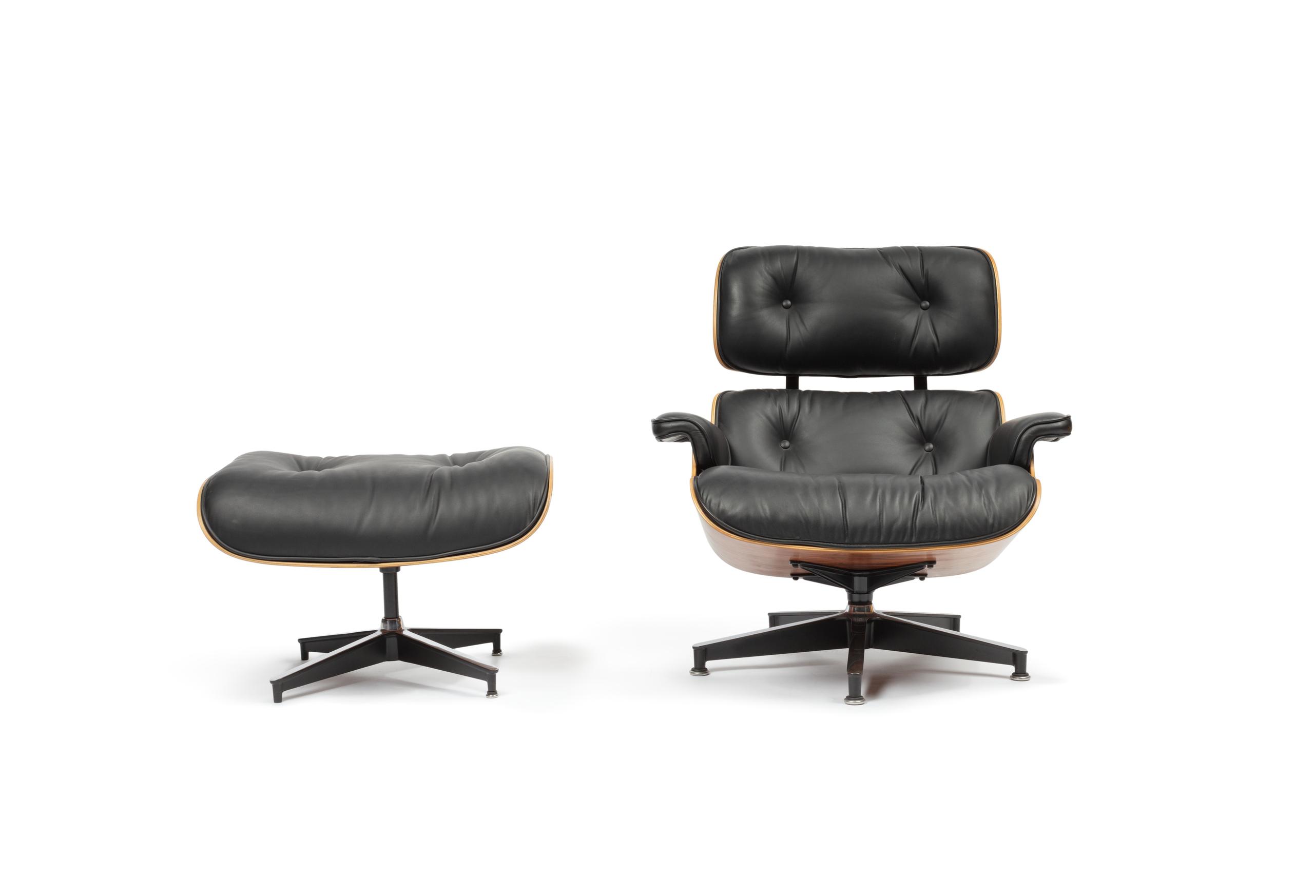 Powerhouse Collection - 'The Eames' lounge chair and ottoman
