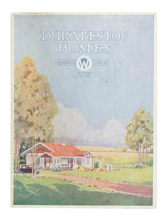 Wunderlich 'Durabestos Homes Catalogue'