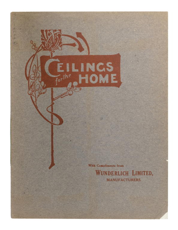 Wunderlich 'Ceilings for the Home Catalogue'