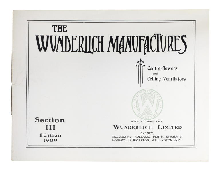 Wunderlich 'Steel Manufactures Catalogue'