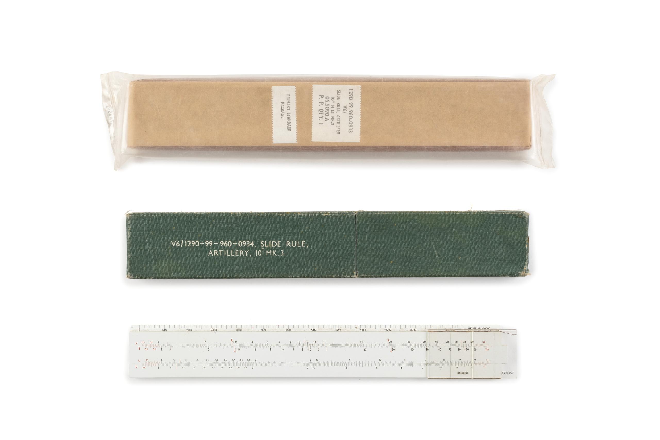 Powerhouse Collection - BRL artillery slide rule Mk.3, 1970 display picture 1