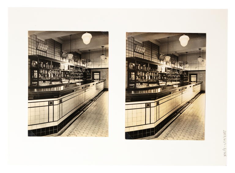 Photographs of unknown hotel bar by Milton Kent