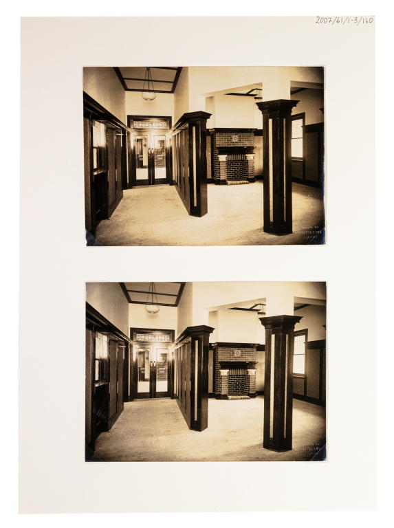 Photographs of unknown hotel interior by Milton Kent