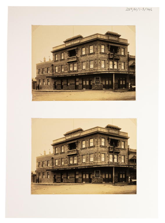 Photographs of Town and Country Hotel exterior, St Peters by Milton Kent