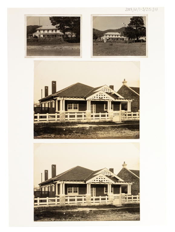 Collection of photographs of hotels designed by Sidney Warden