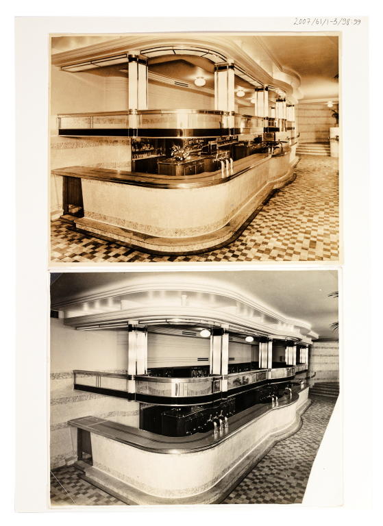 Collection of photographs of hotels designed by Sidney Warden