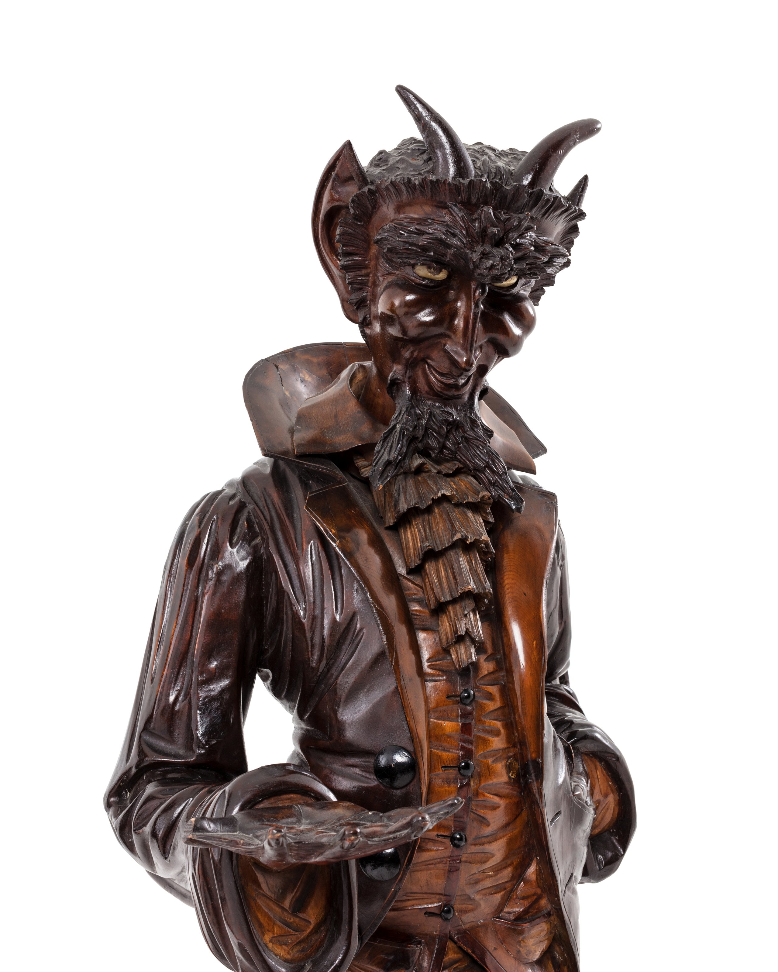 'Mr Devil' hall figure attributed to Francesco Toso