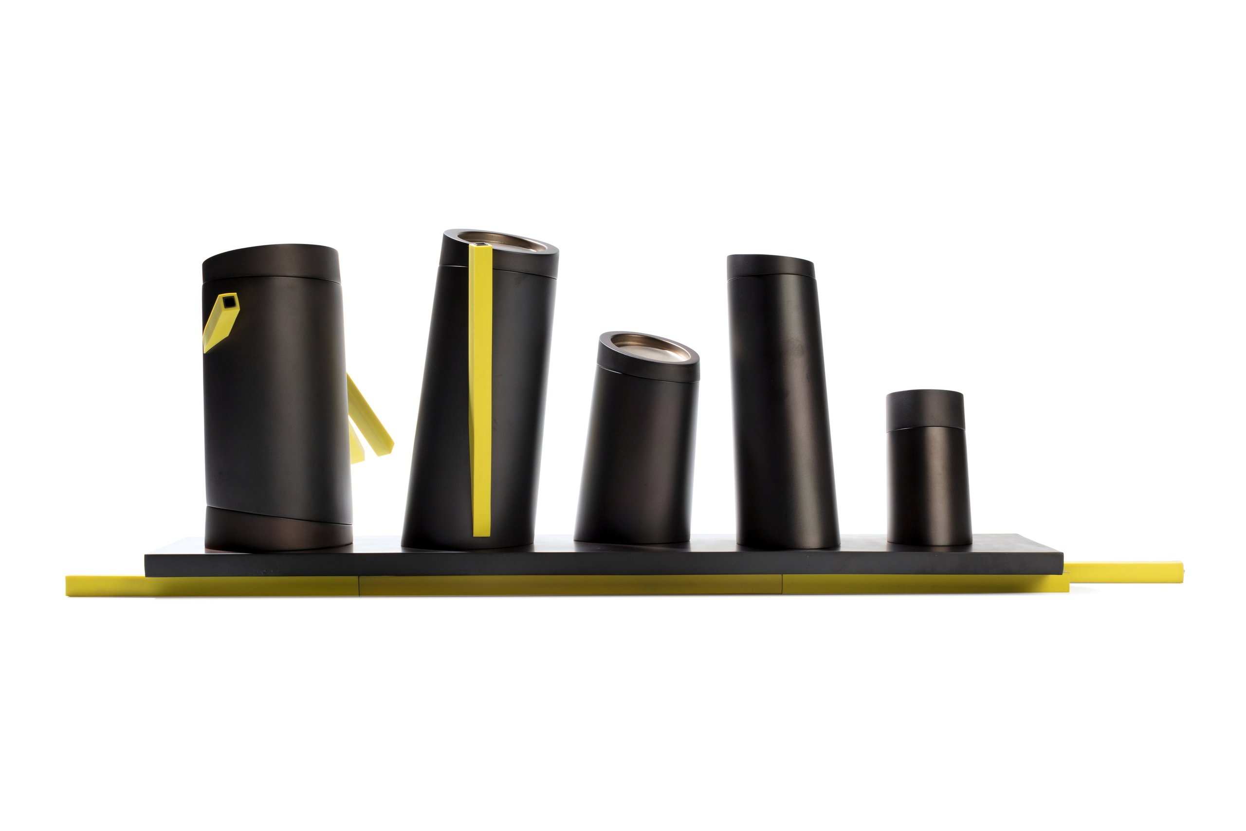 'Tea and Coffee Tower' designed by Denton Corker Marshall for Alessi