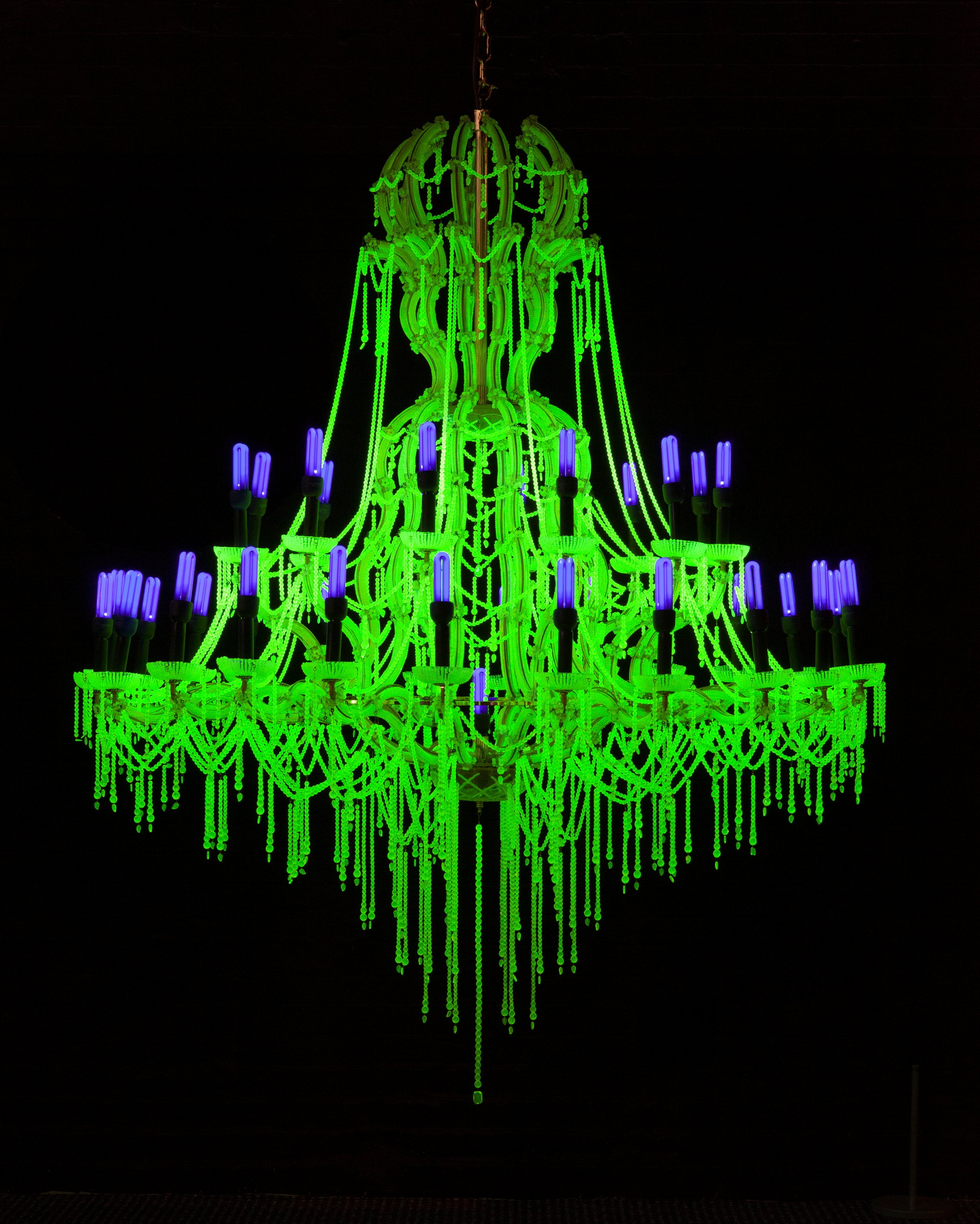 'USA' chandelier by Julia + Ken Yonetani