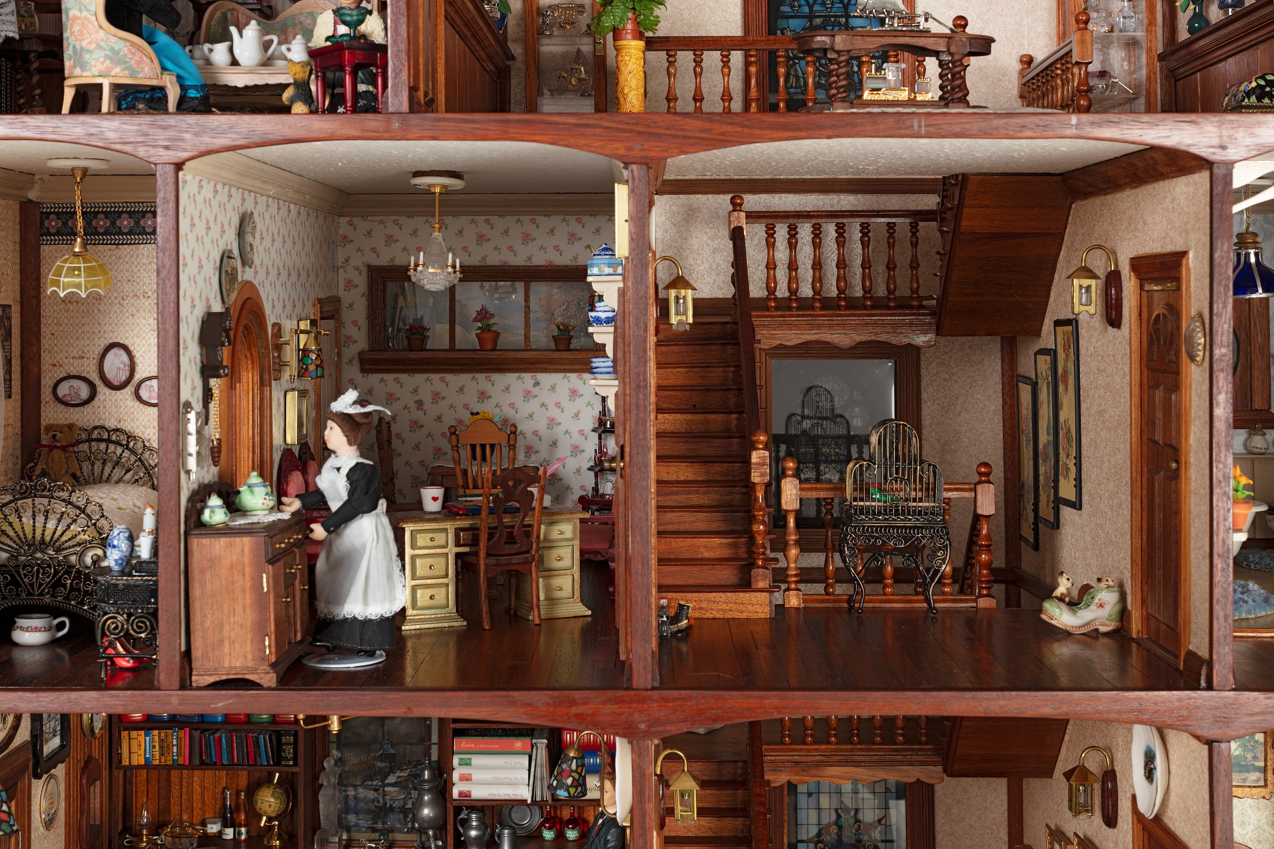 Doll's house made by Frans and Christina Bosdyk