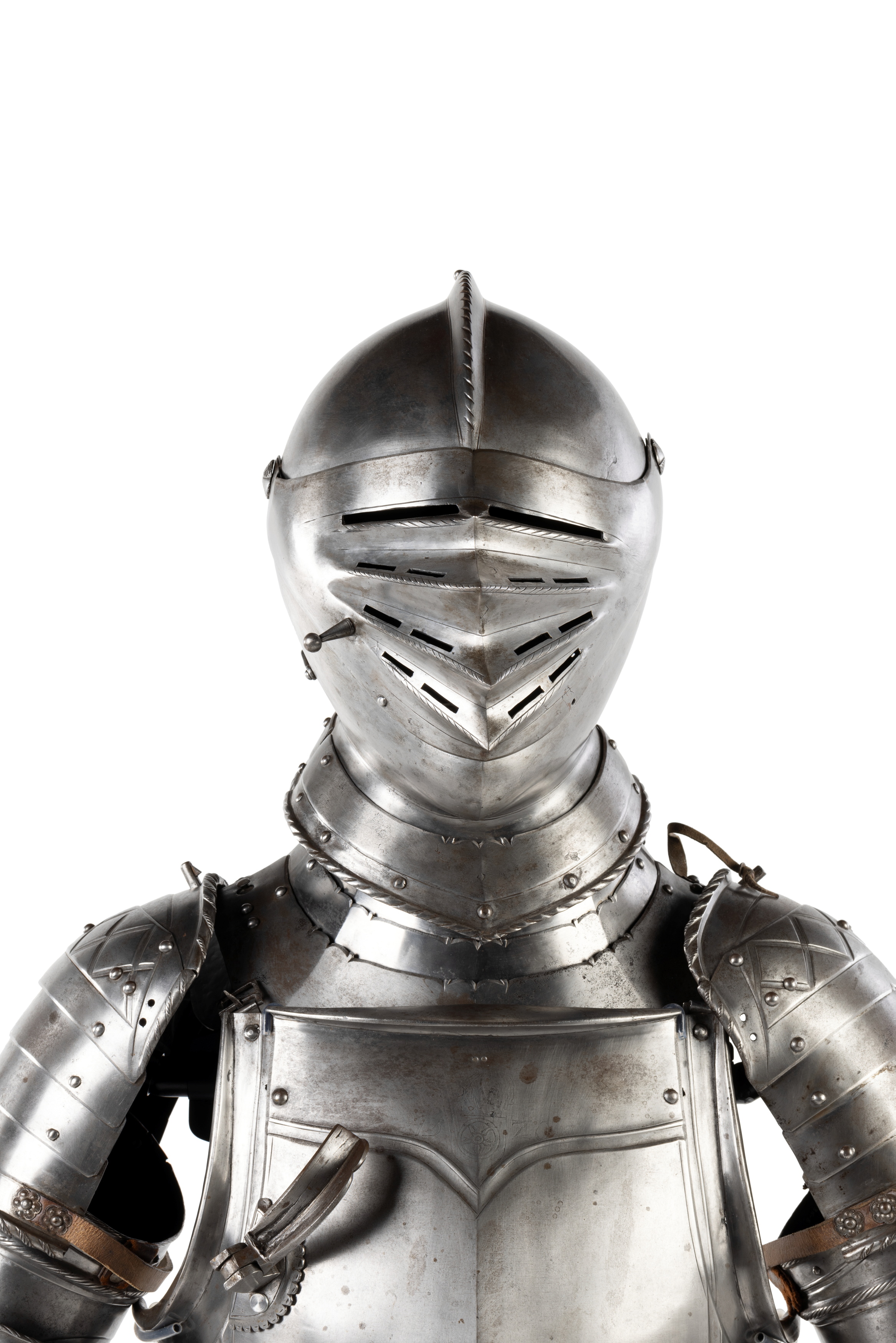 16th century armour with reproduction pieces made by Raymond Bartell