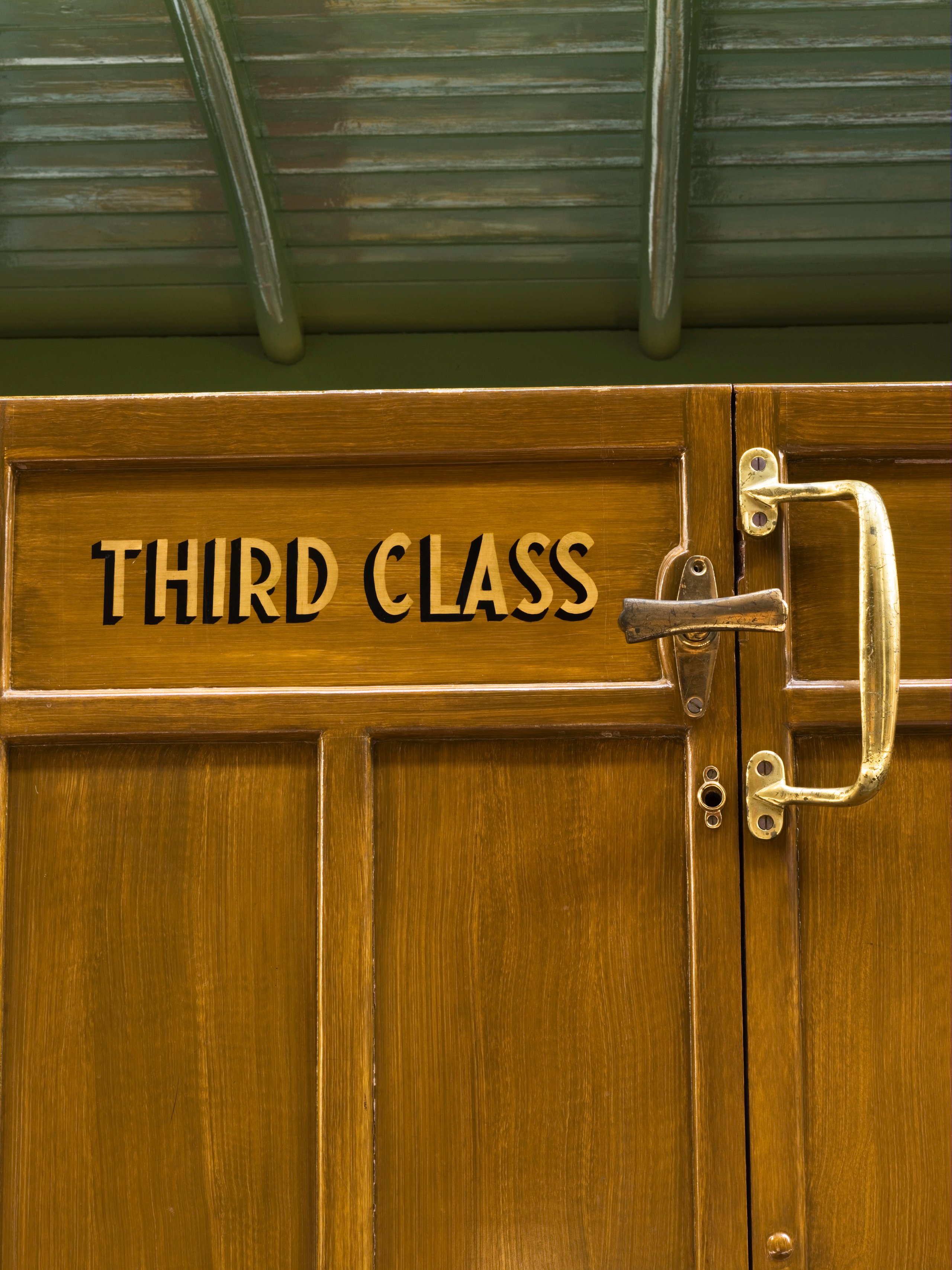 Third class railway carriage used on first railway in New South Wales