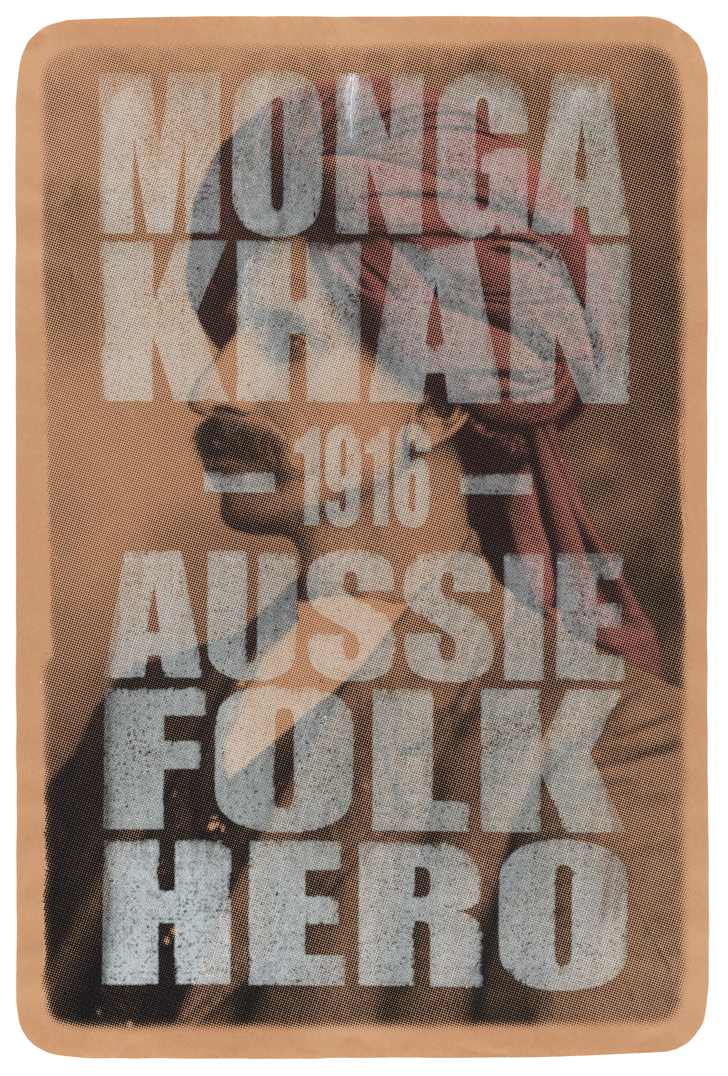 Poster, 'Monga Khan', designed by Peter Drew
