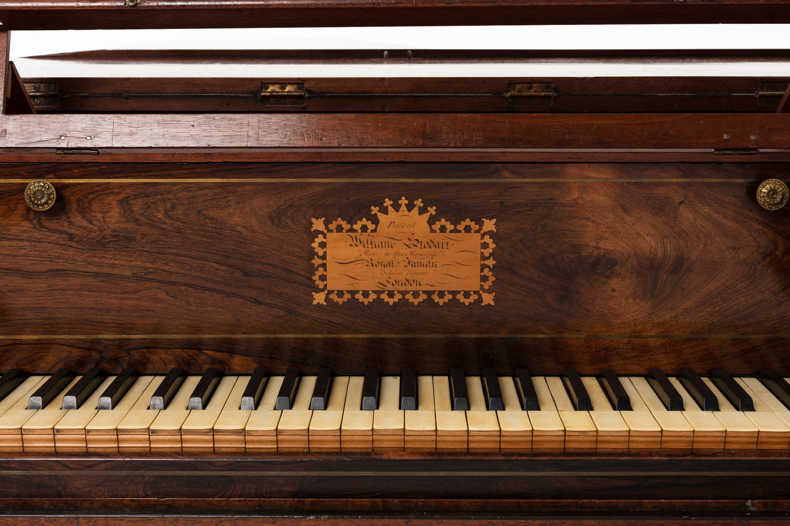 Grand piano made by William Stodart