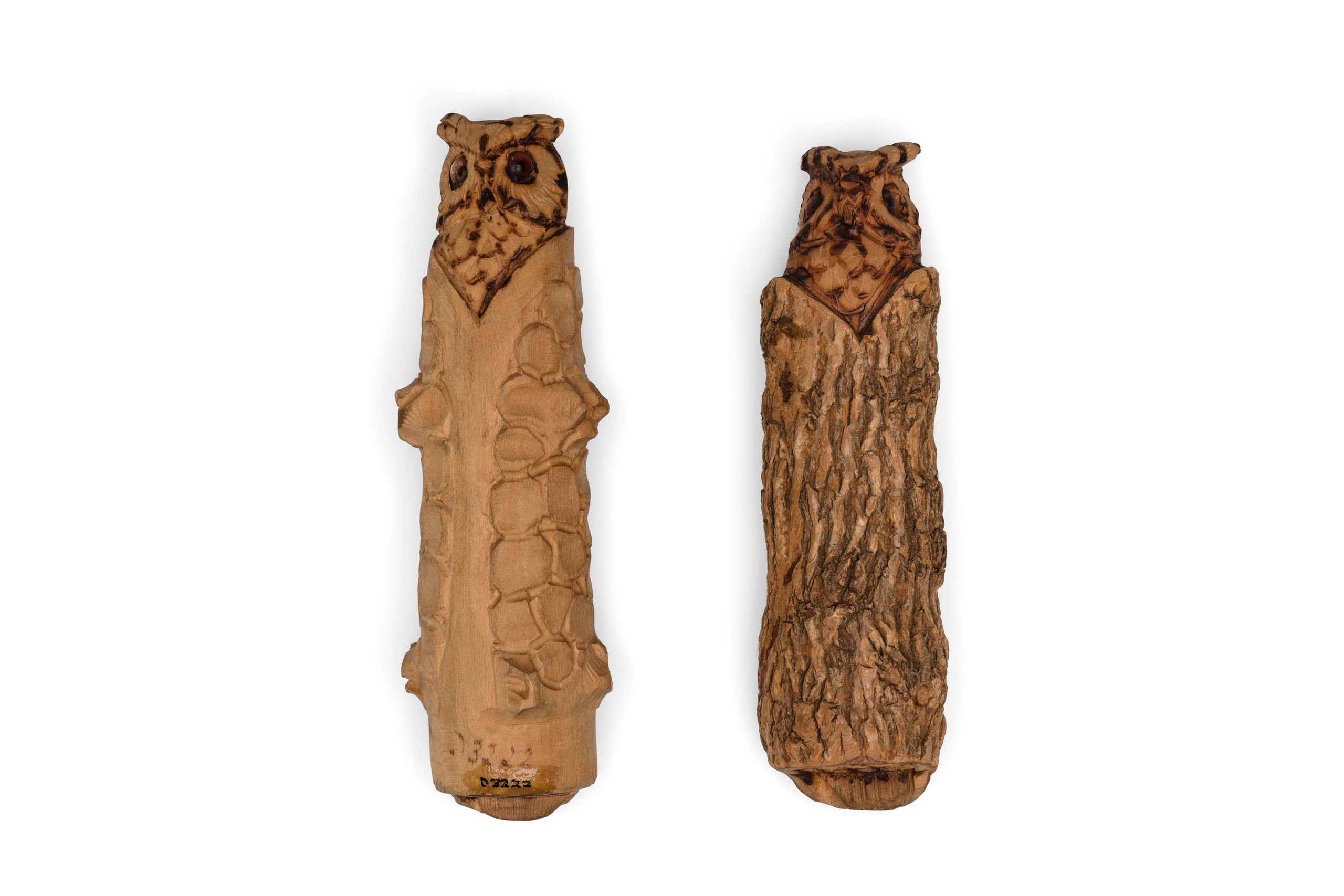 Carved wooden whistles
