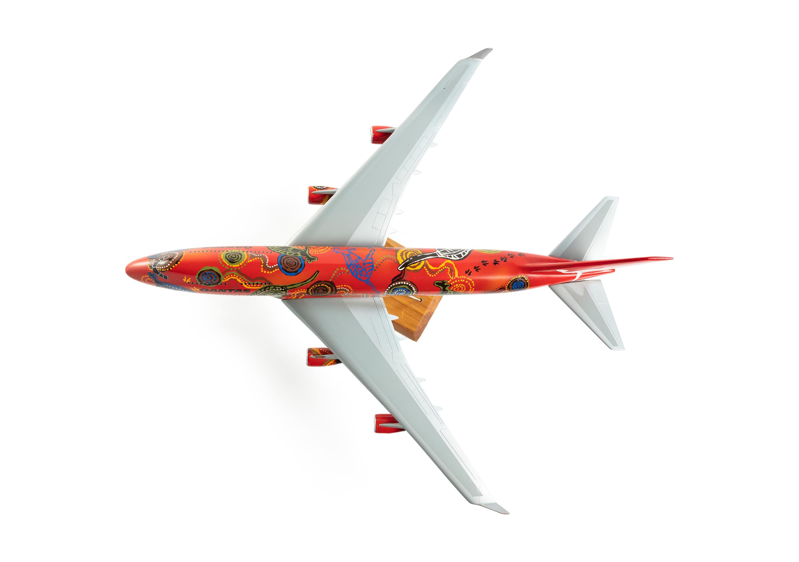 Powerhouse Collection - 'Wunala Dreaming' decorated aircraft model