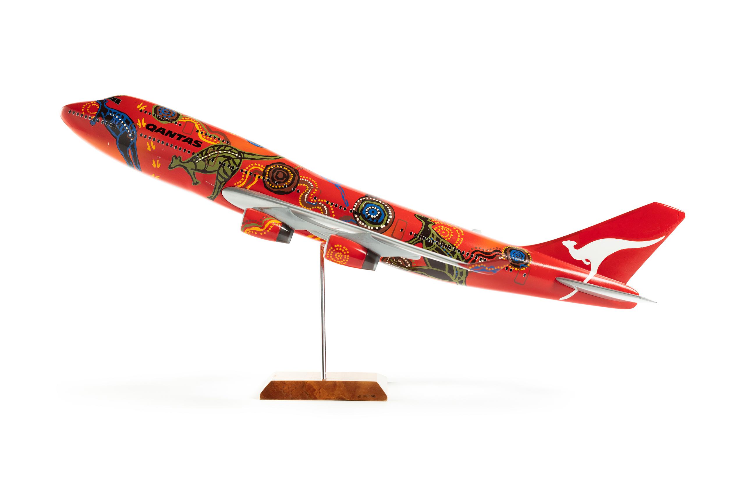 Powerhouse Collection - 'Wunala Dreaming' decorated aircraft model
