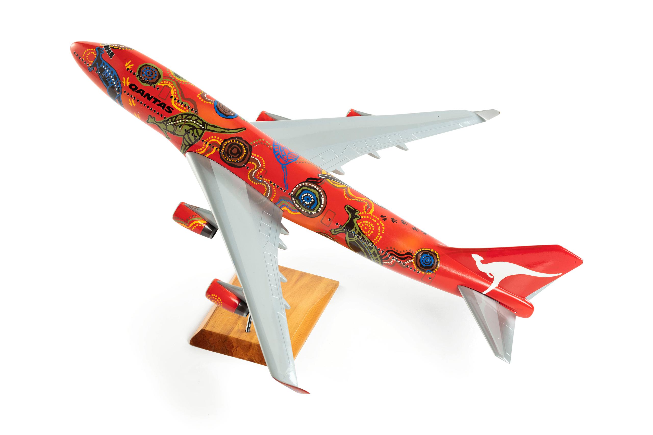 Powerhouse Collection - 'Wunala Dreaming' decorated aircraft model