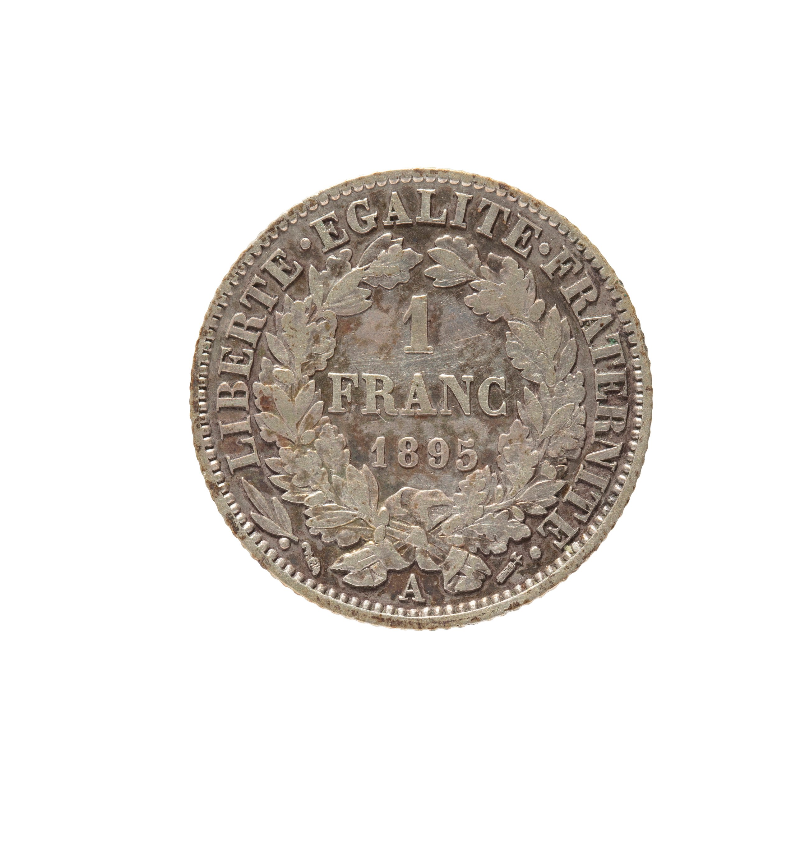 One franc coin