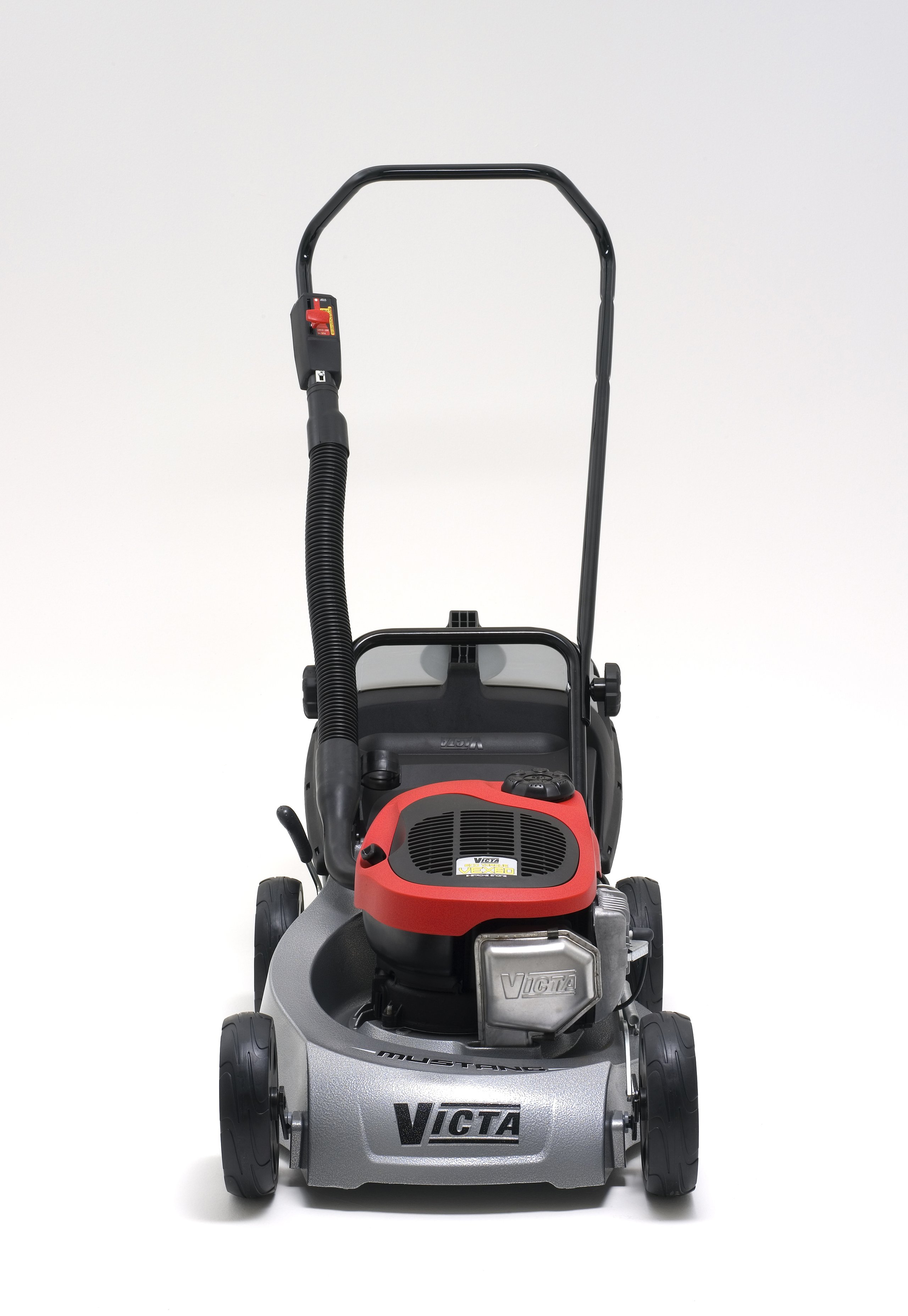 Victa Mustang lawnmower with Eco Torque engine and manuals