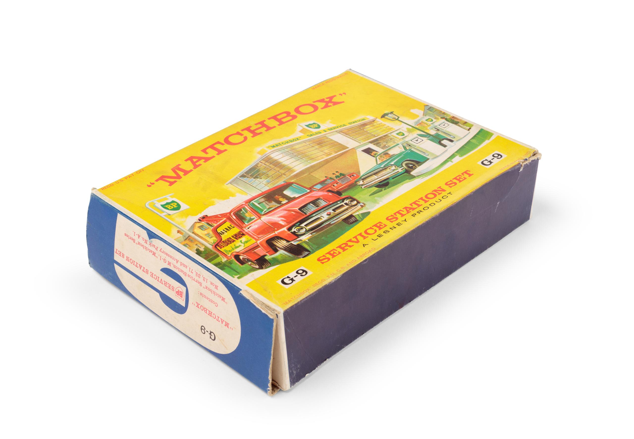 Powerhouse Collection - Box for Matchbox toy 'BP' service station