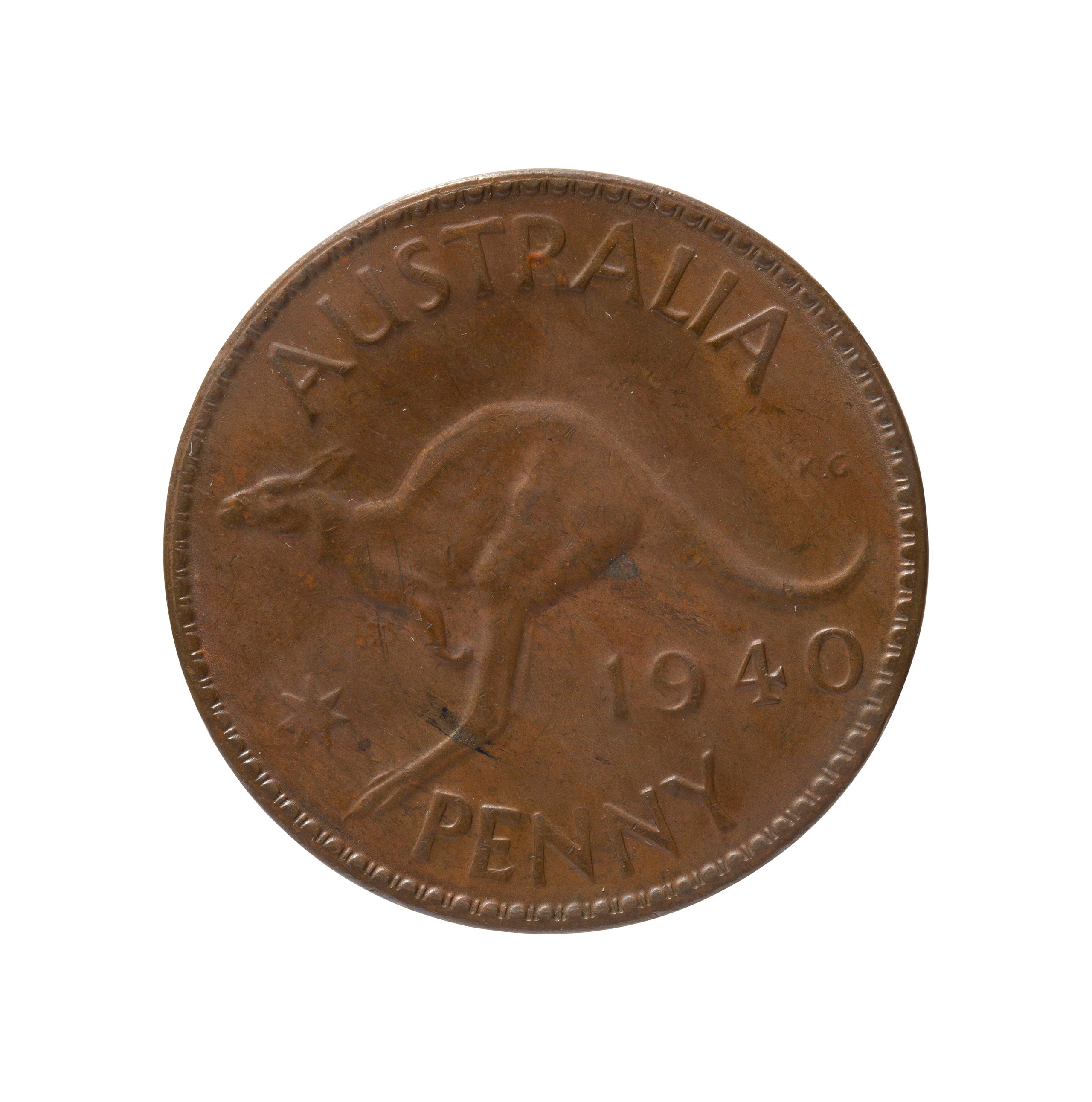 Australian 'King George' Penny coin