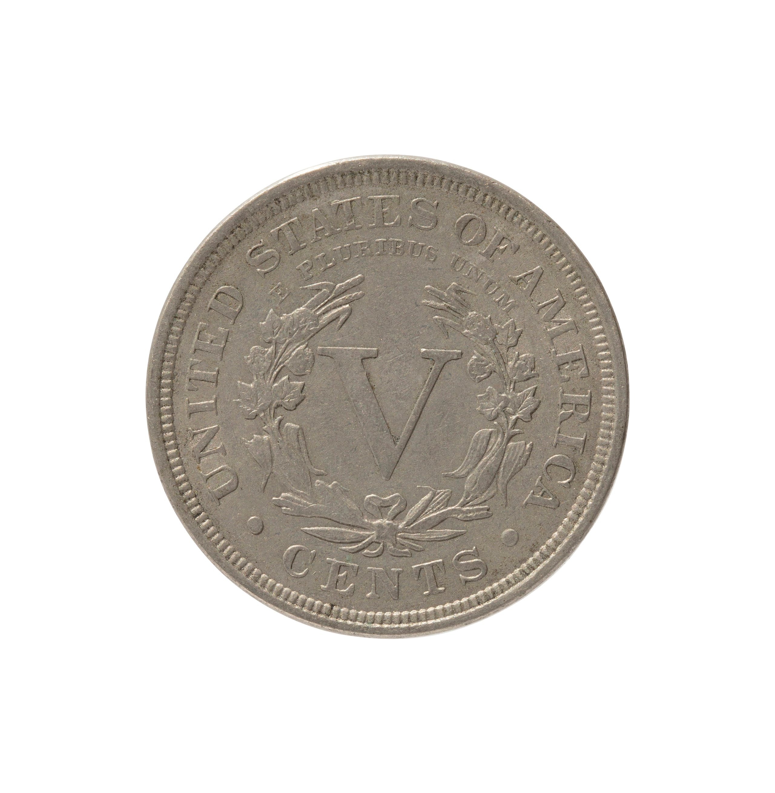 American Five Cents coin