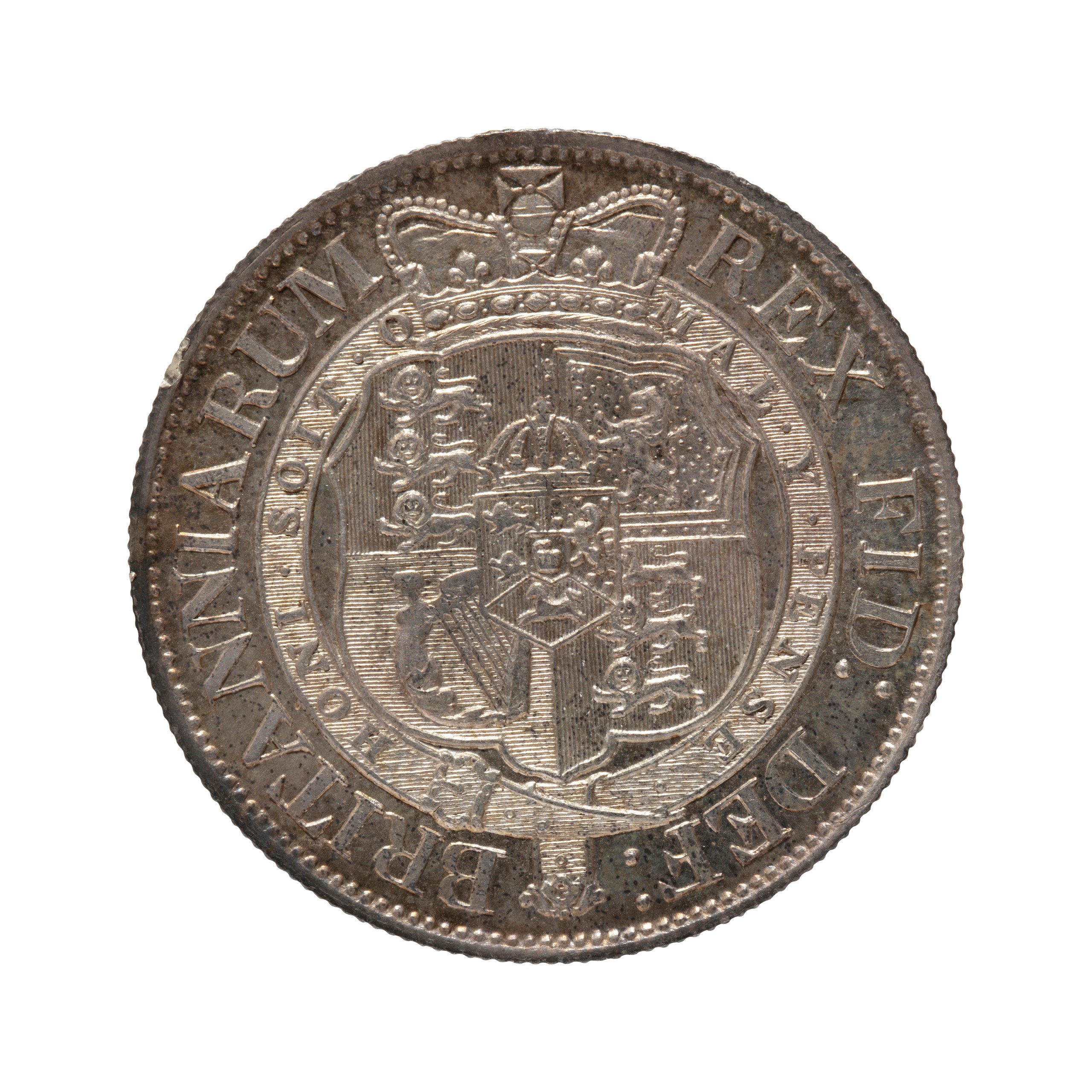 British half crown coin