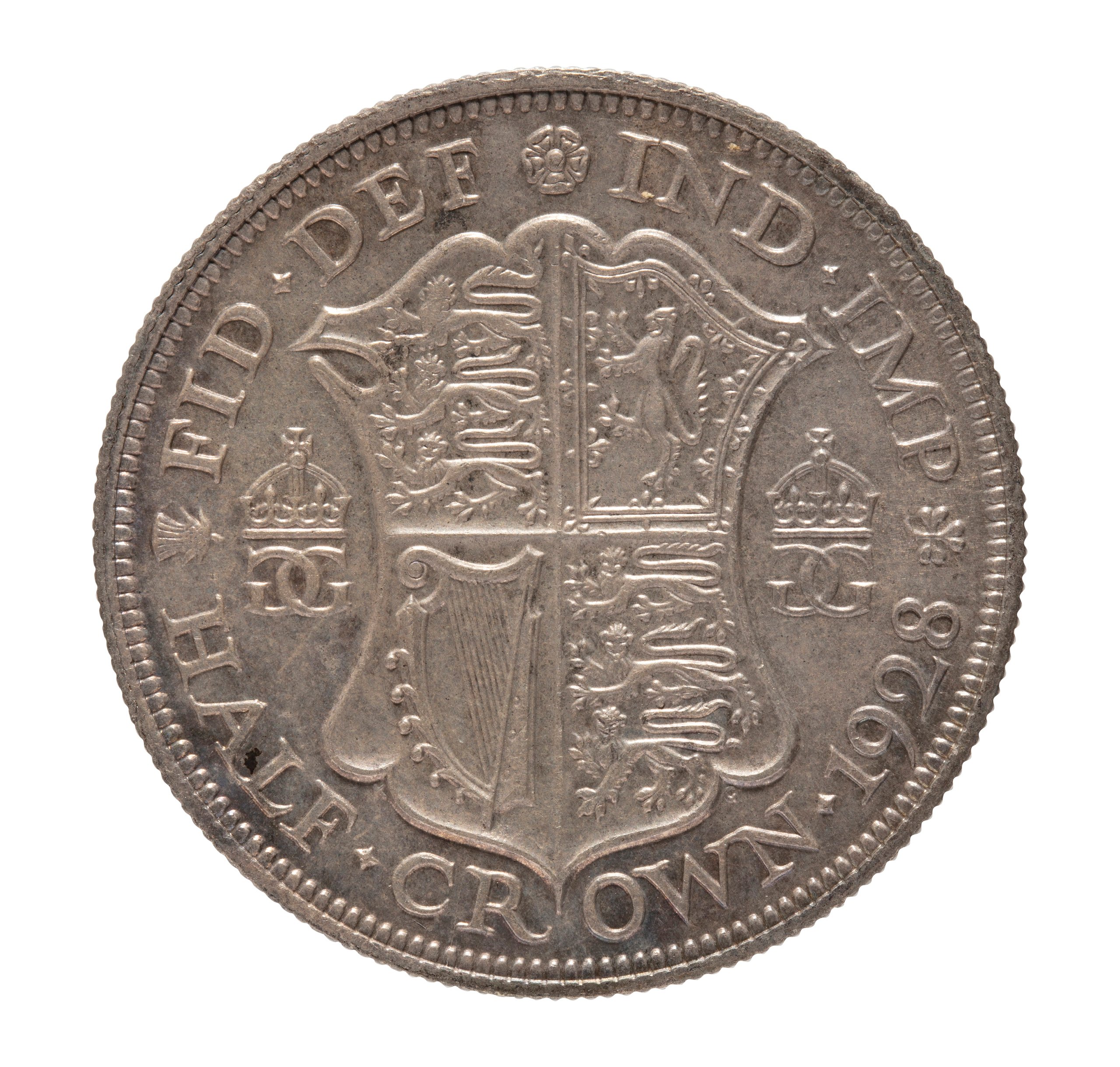 Half crown coin