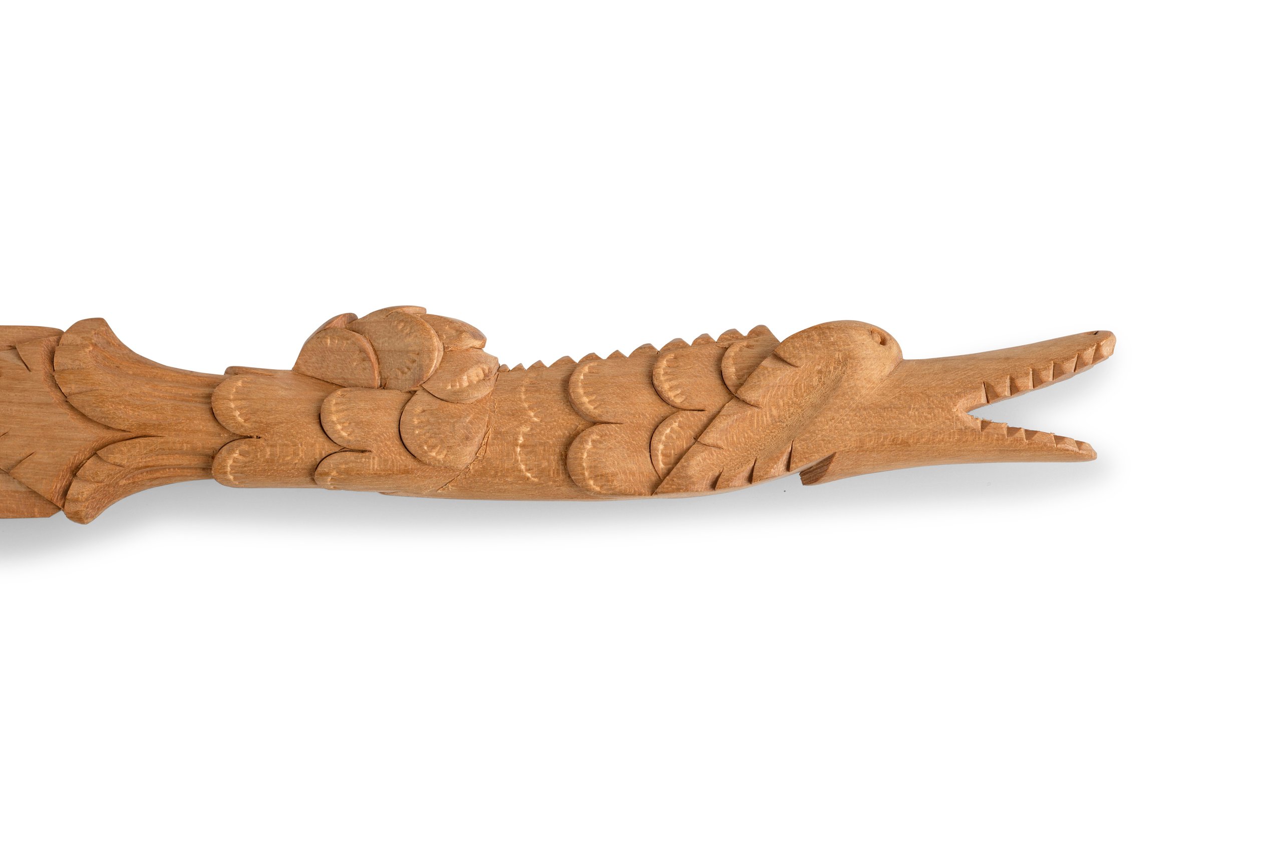 Carved paper knife from Norway