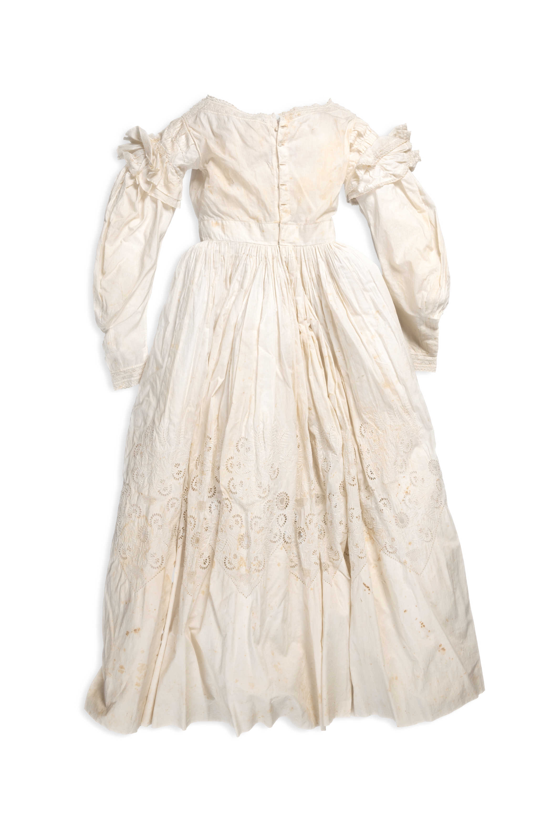 Cotton dress probably worn by Julia Johnston