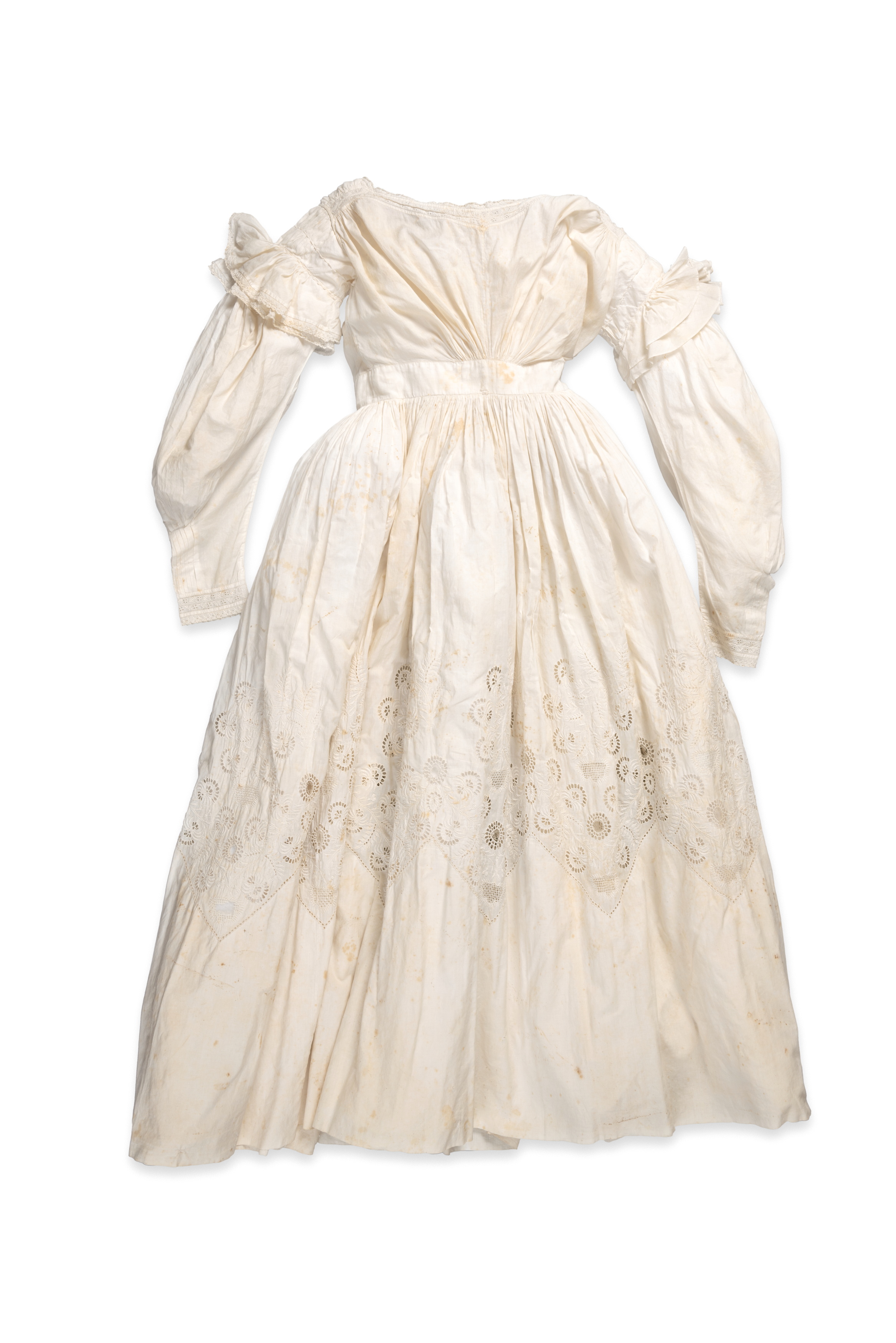 Cotton dress probably worn by Julia Johnston