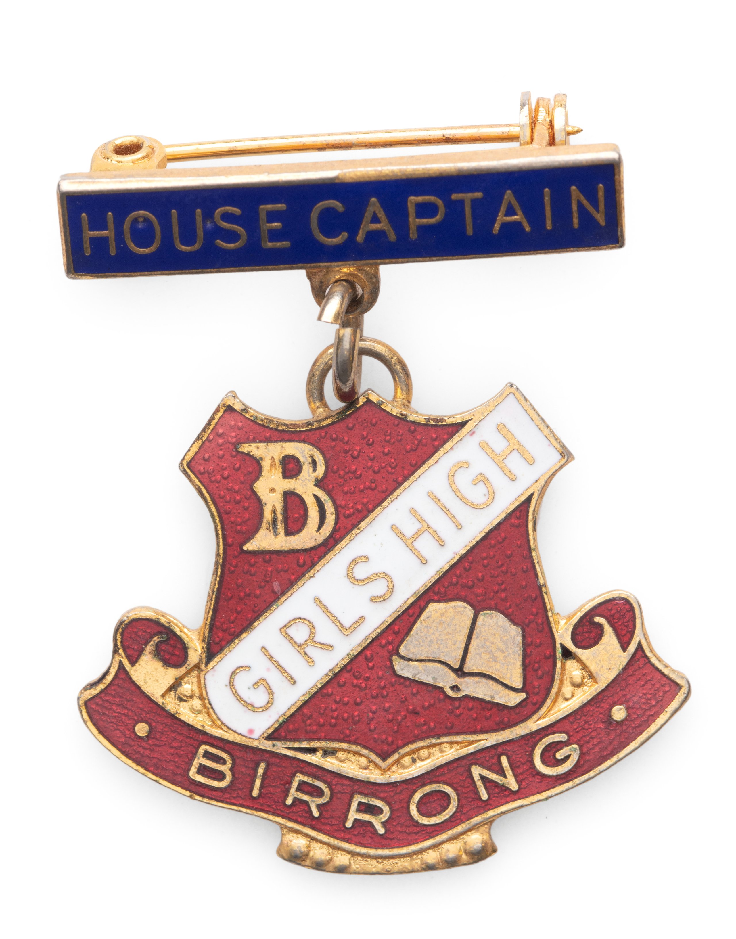 'House Captain' school badge