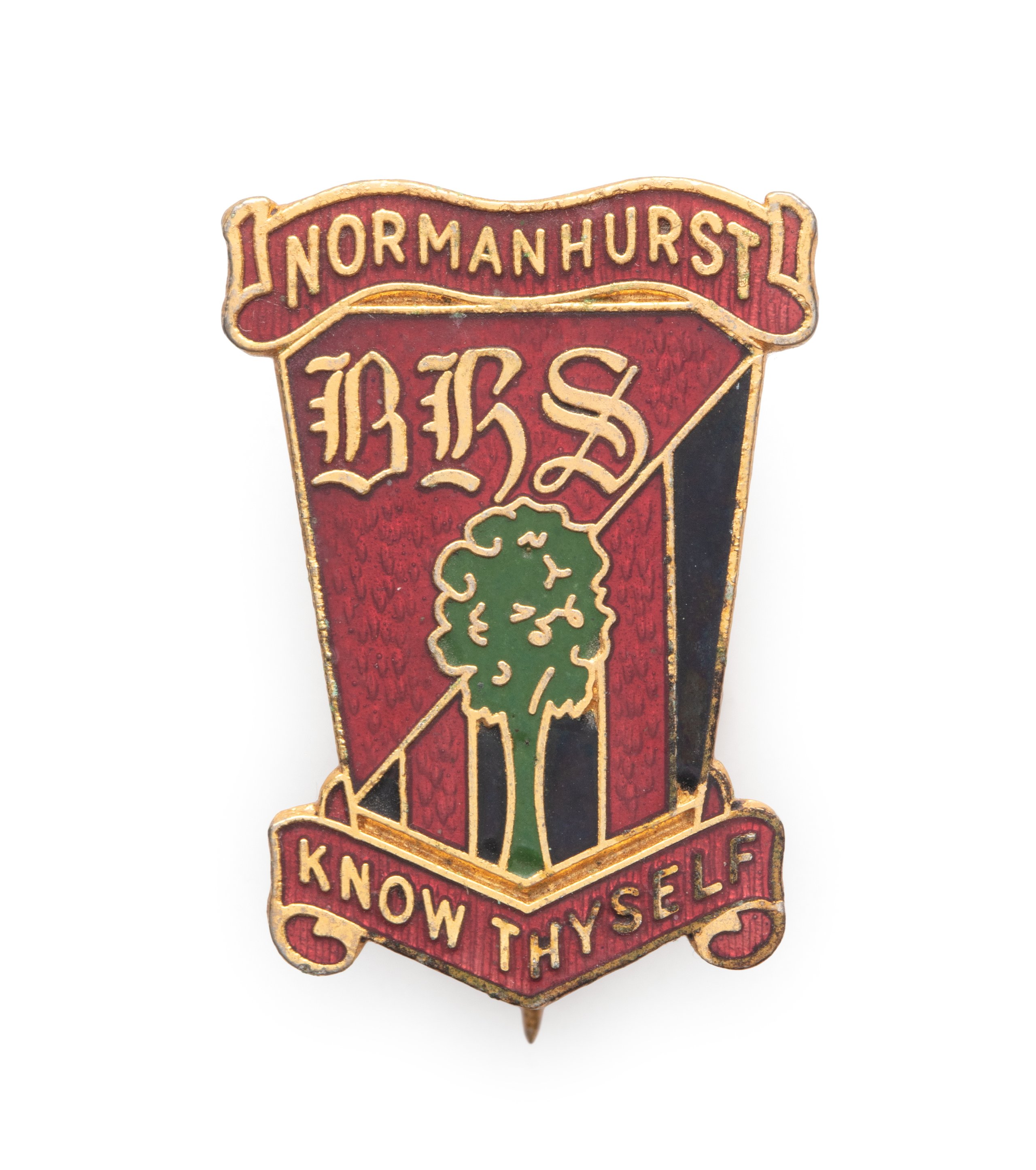 'Know Thyself' school badge