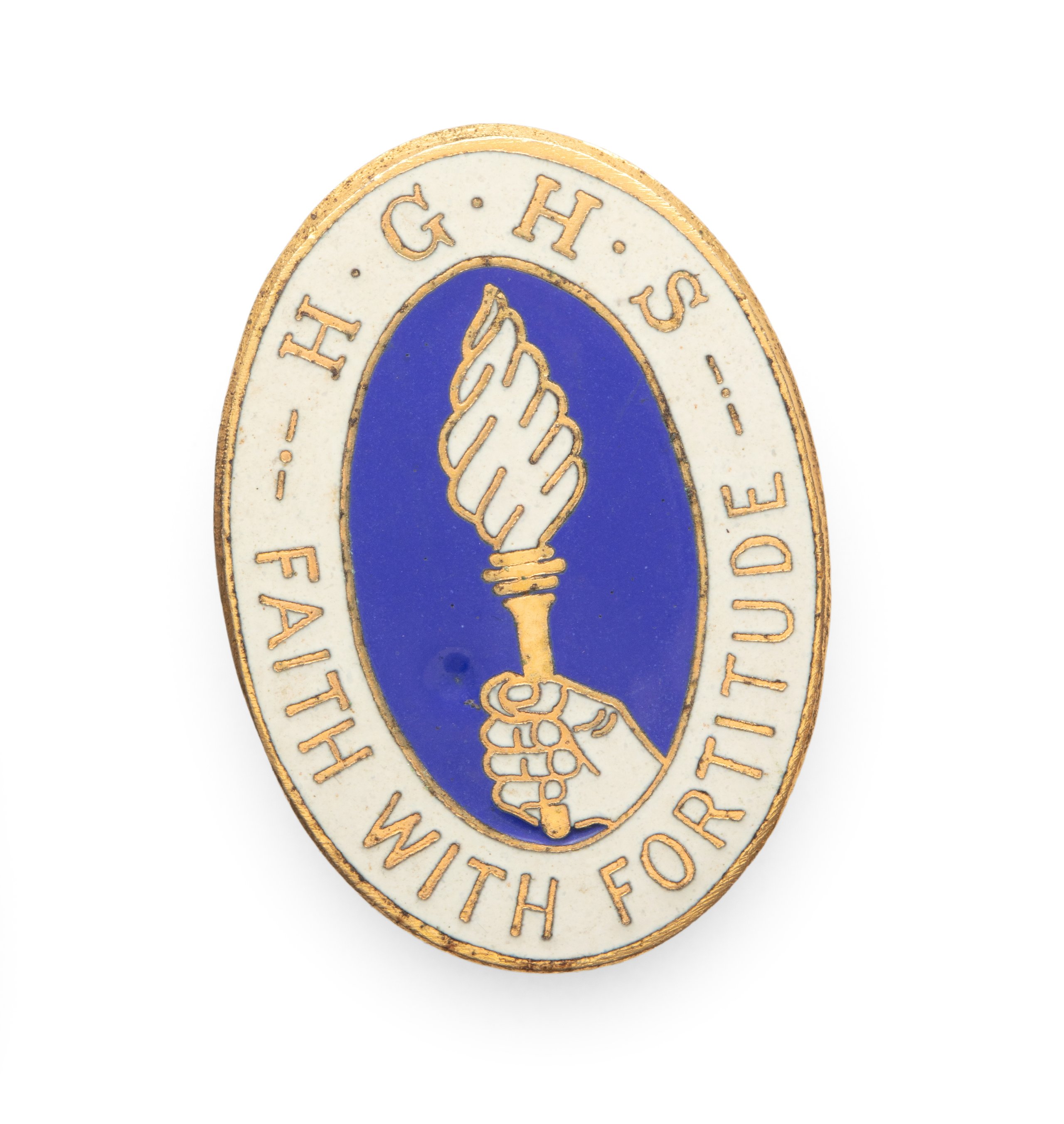 'Faith with Fortitude' school badge