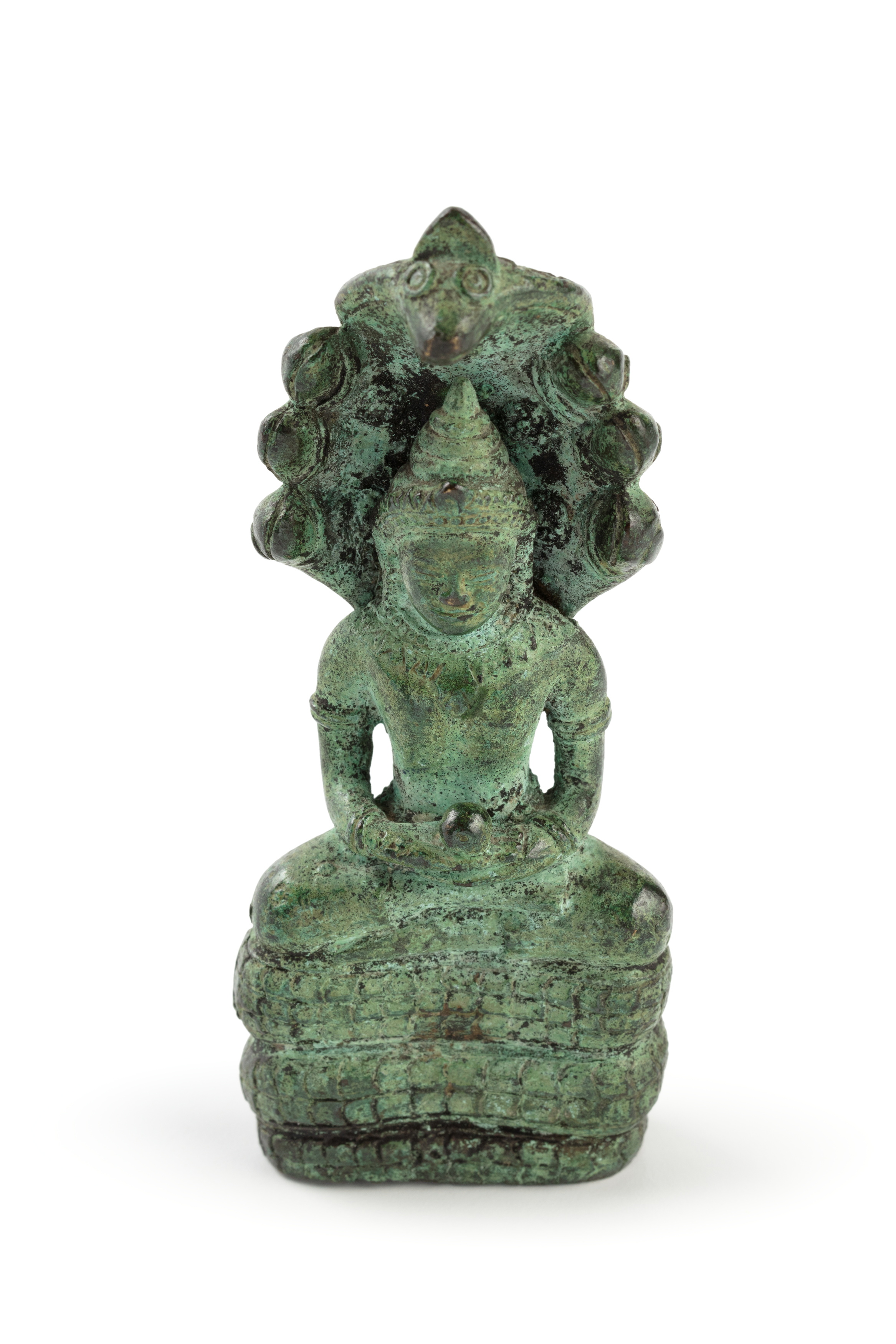 Buddha Muchalinda figure from Cambodia