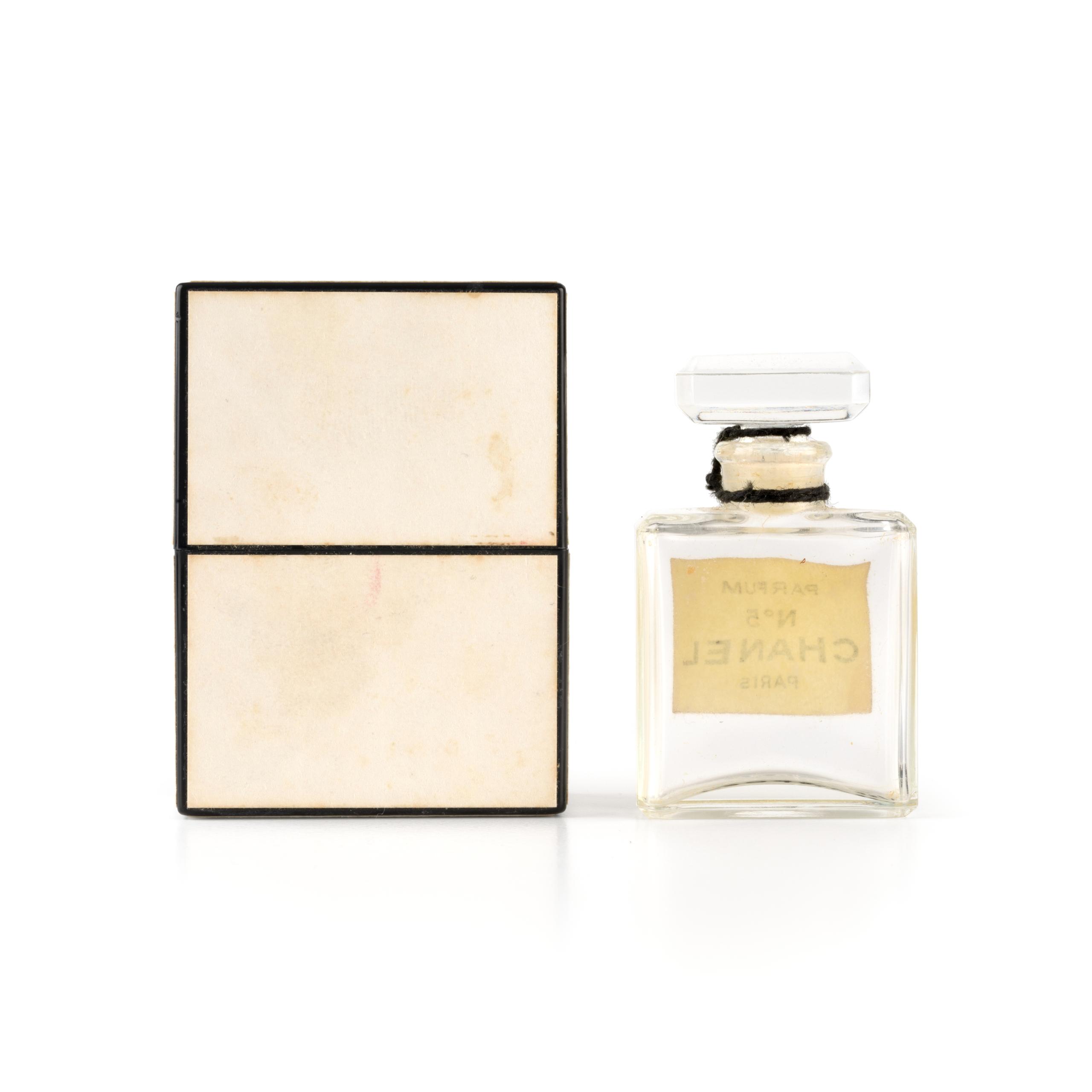 Powerhouse Collection - Chanel 'No.5' miniature perfume bottle and