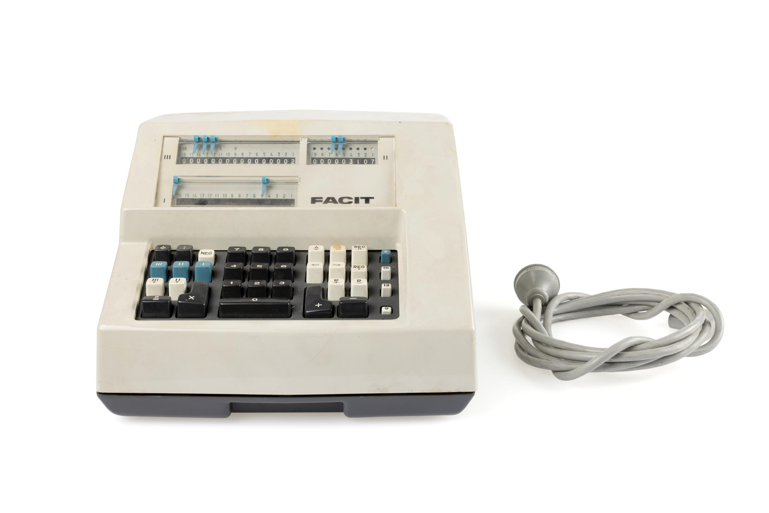 Powerhouse Collection - Facit calculator model 1007, 1967-1972