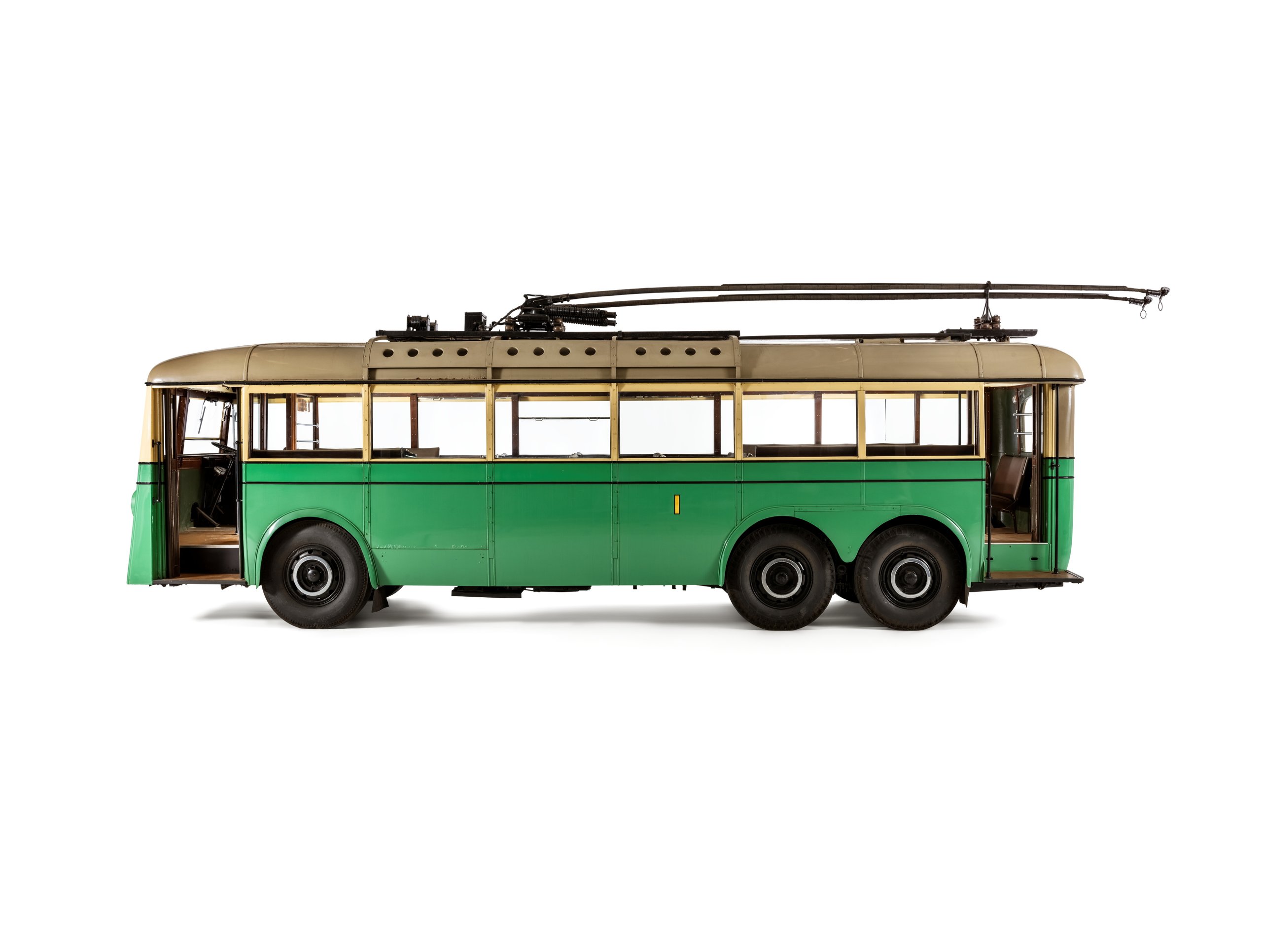 Sydney trolley bus No 1 by AEC