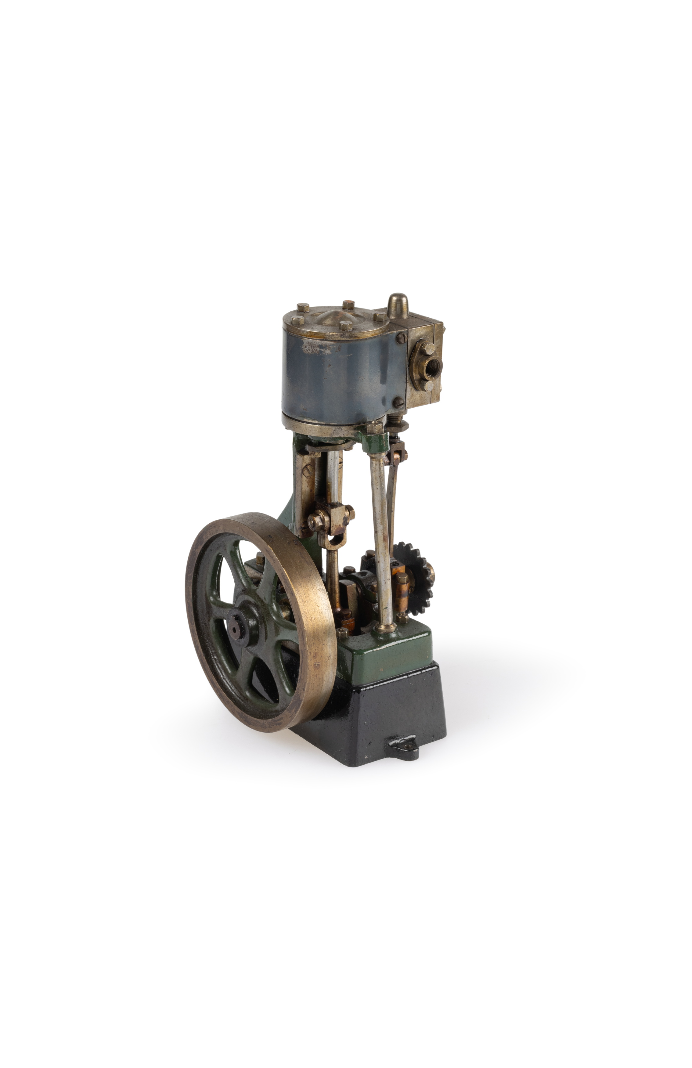 Model of a vertical steam engine