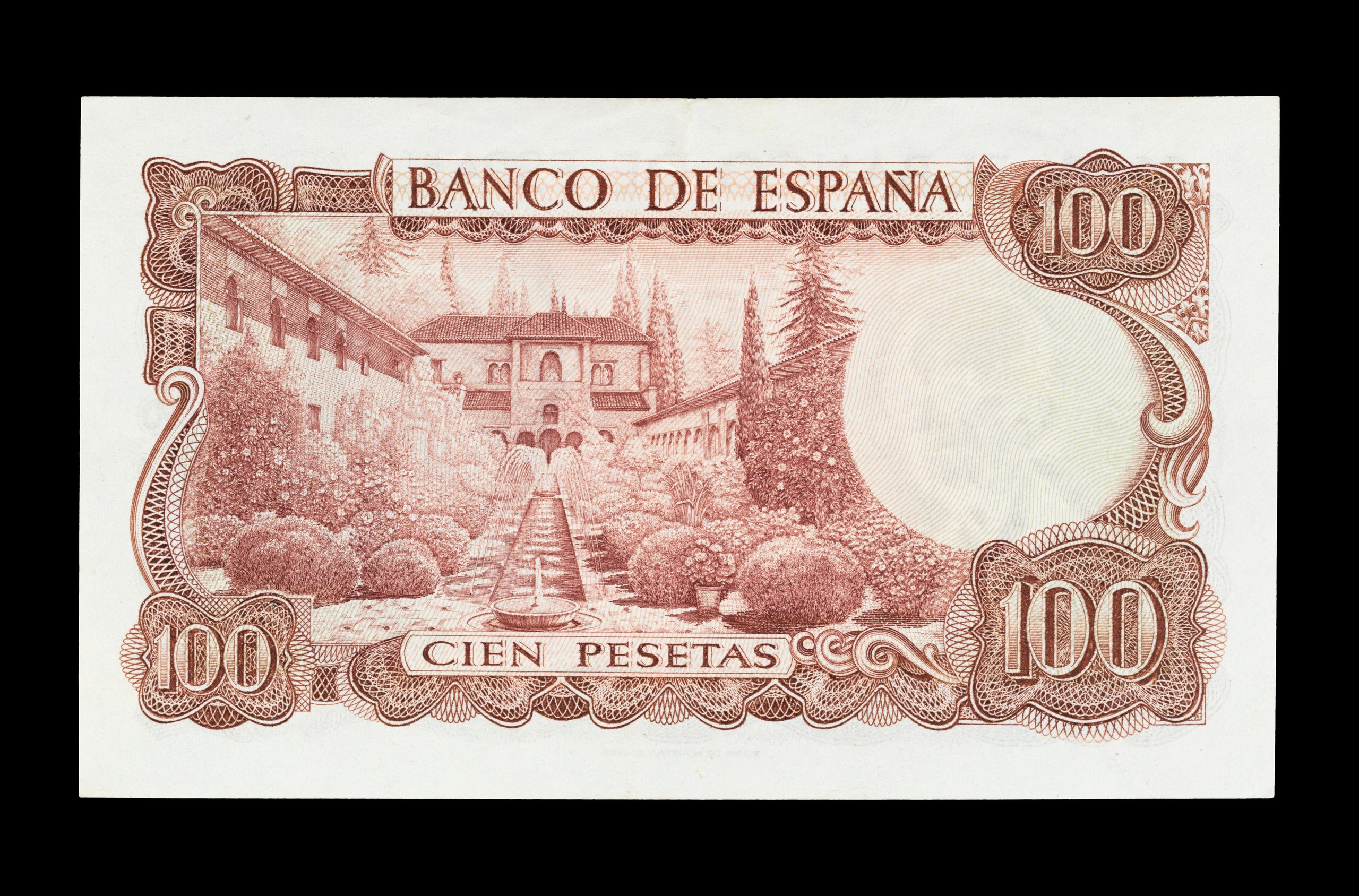 Spanish One hundred pesetas banknote