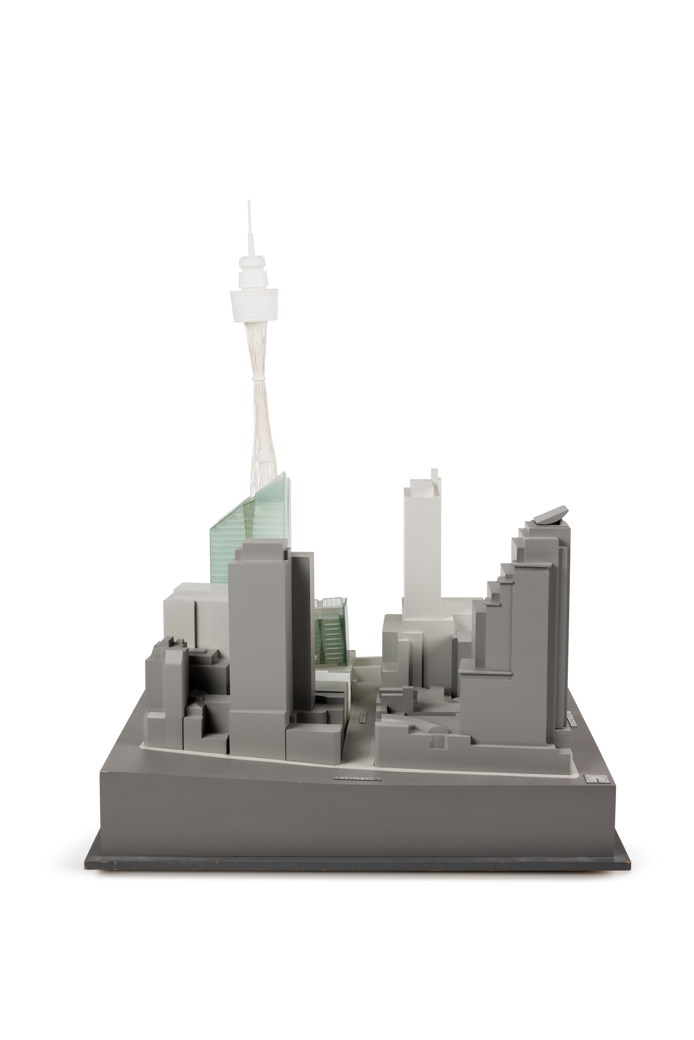 Architectural model for Westfield Sydney retail and office centre