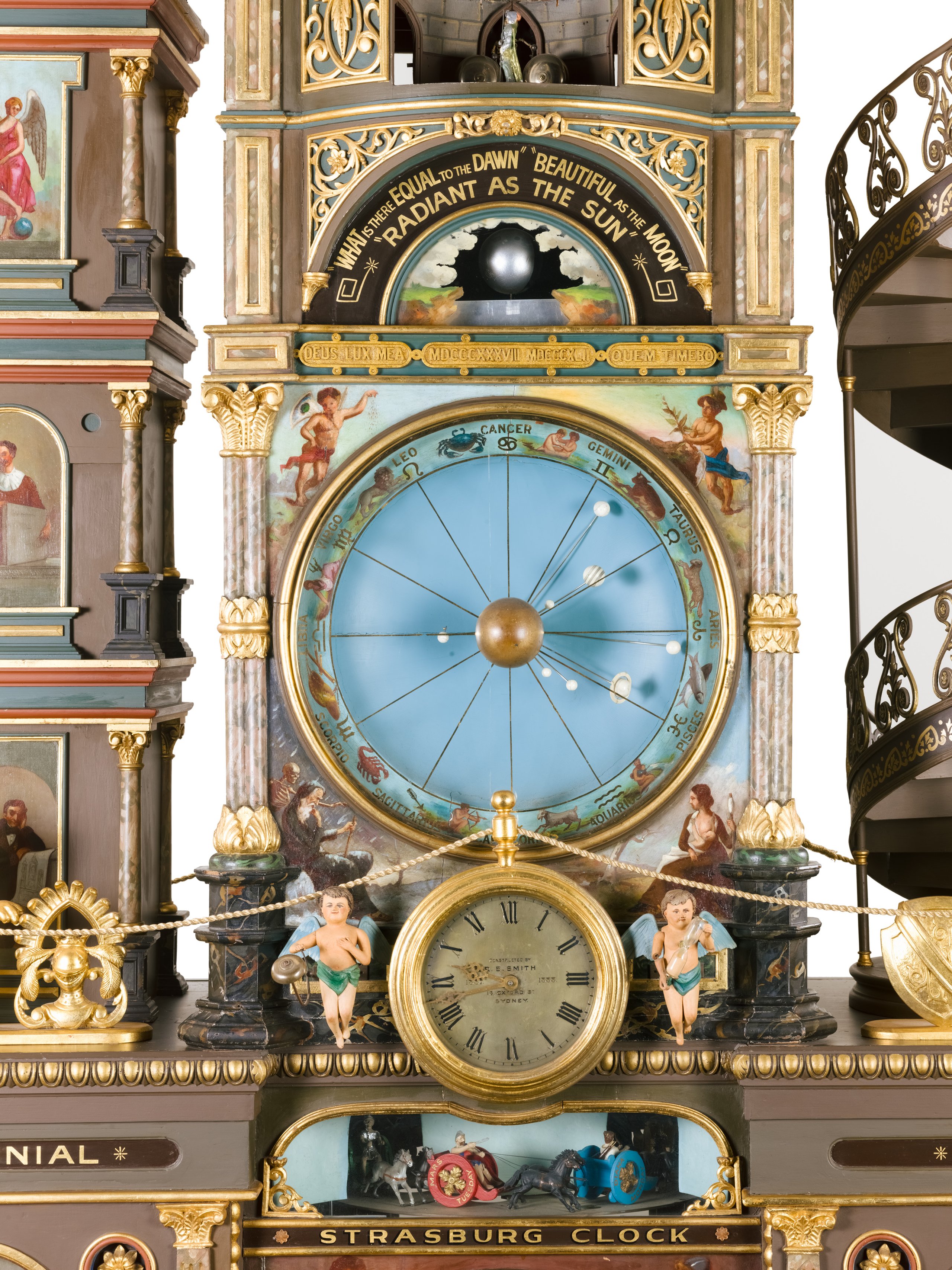 'Strasburg Clock' model by Richard Bartholomew Smith