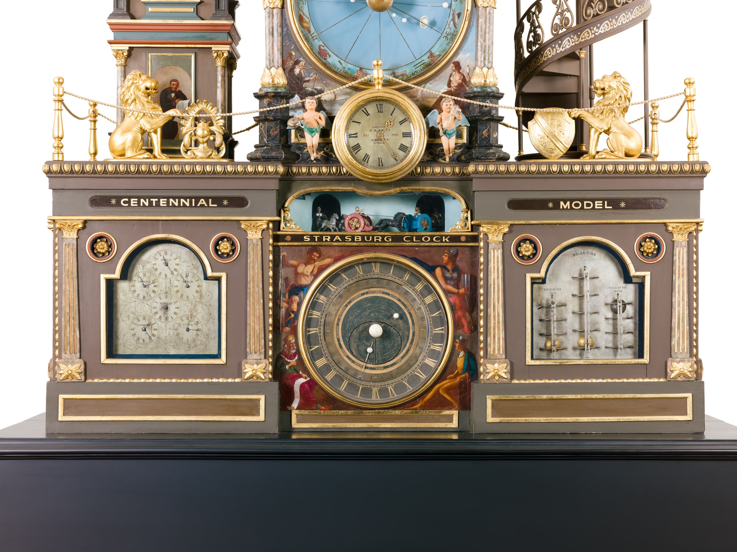 'Strasburg Clock' model by Richard Bartholomew Smith