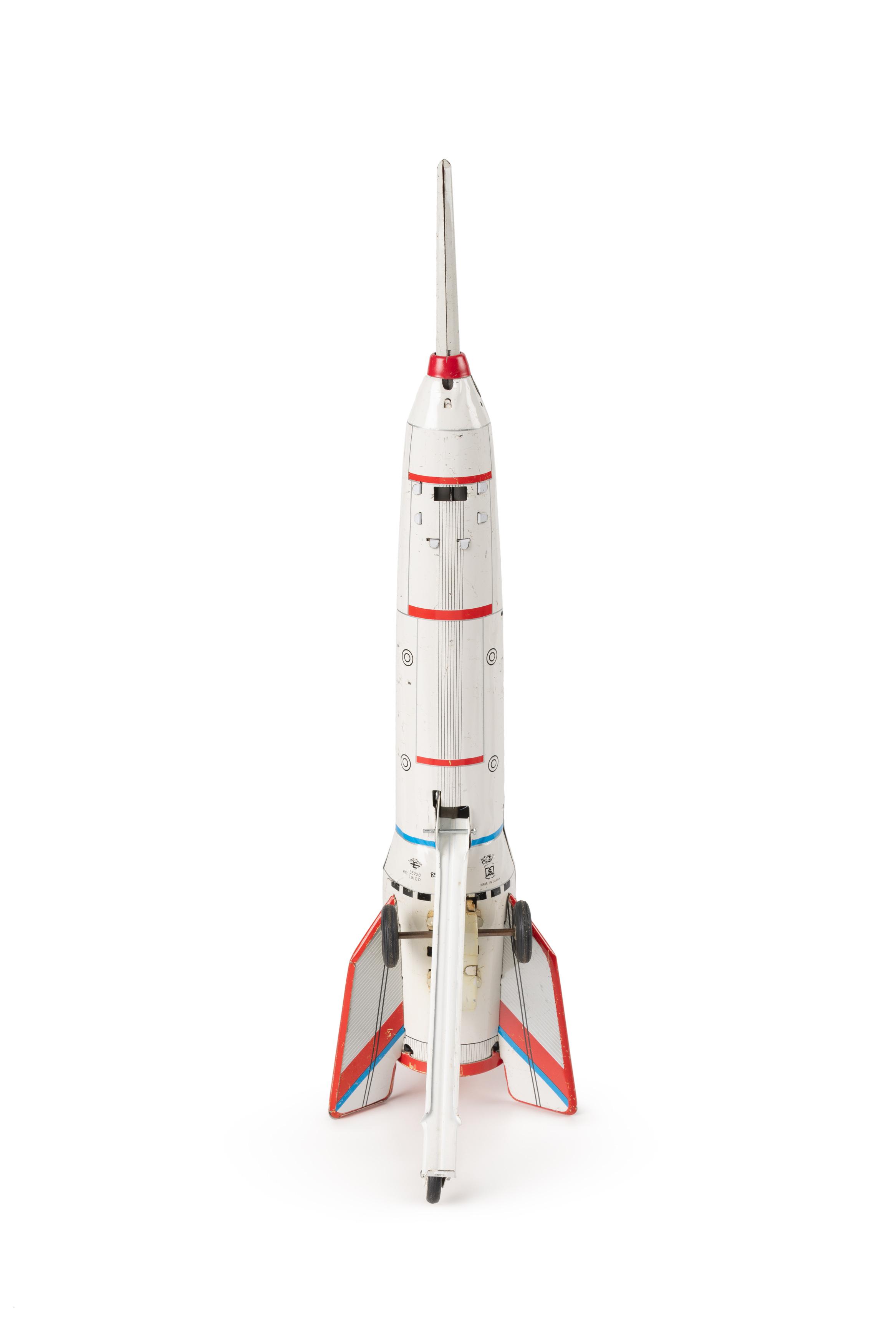 Powerhouse Collection - 'Moon Rocket' toy space rocket by Masudaya
