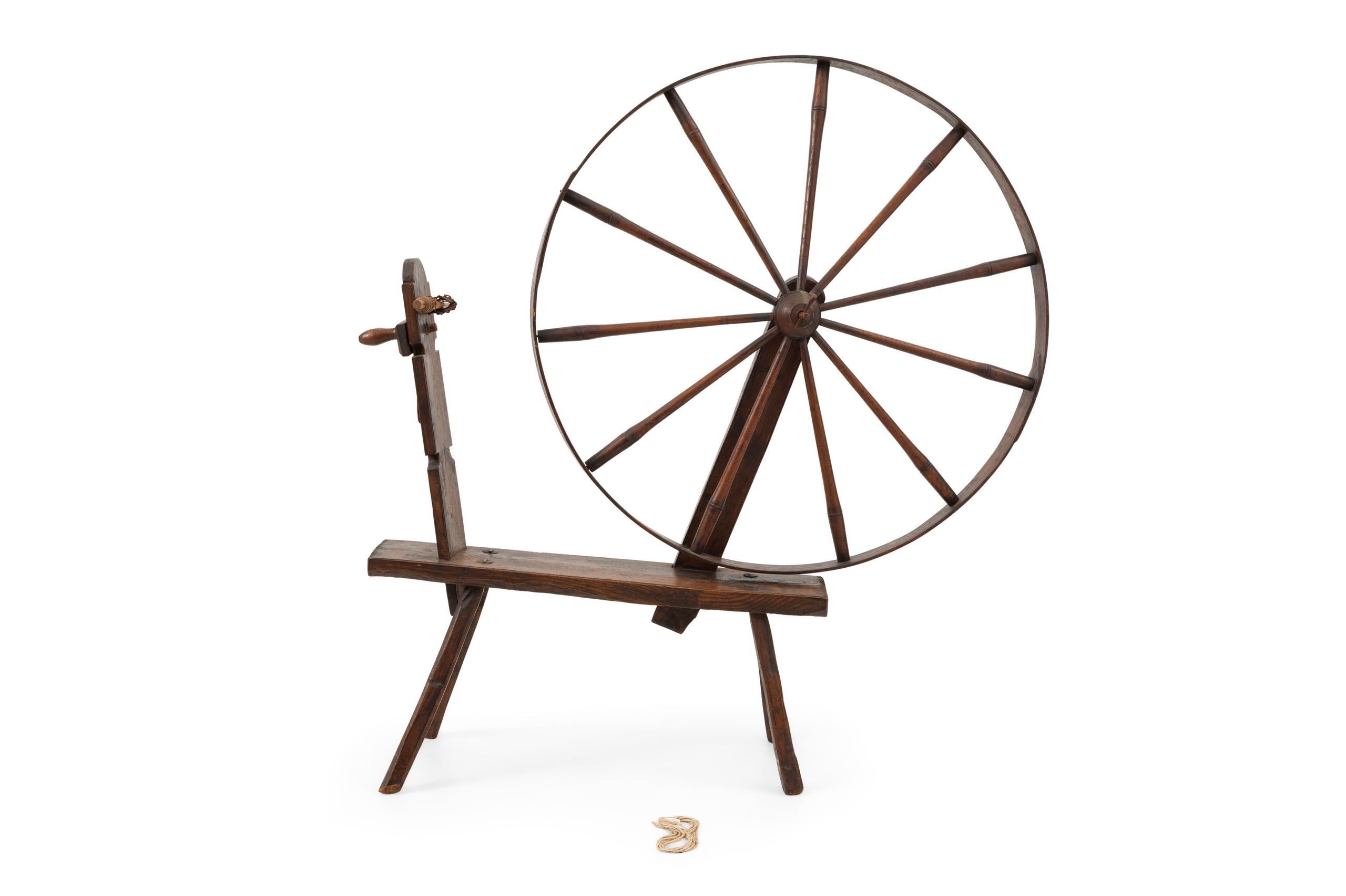 Powerhouse Collection - ⁨Spinning wheel from Wales⁩, c 1760