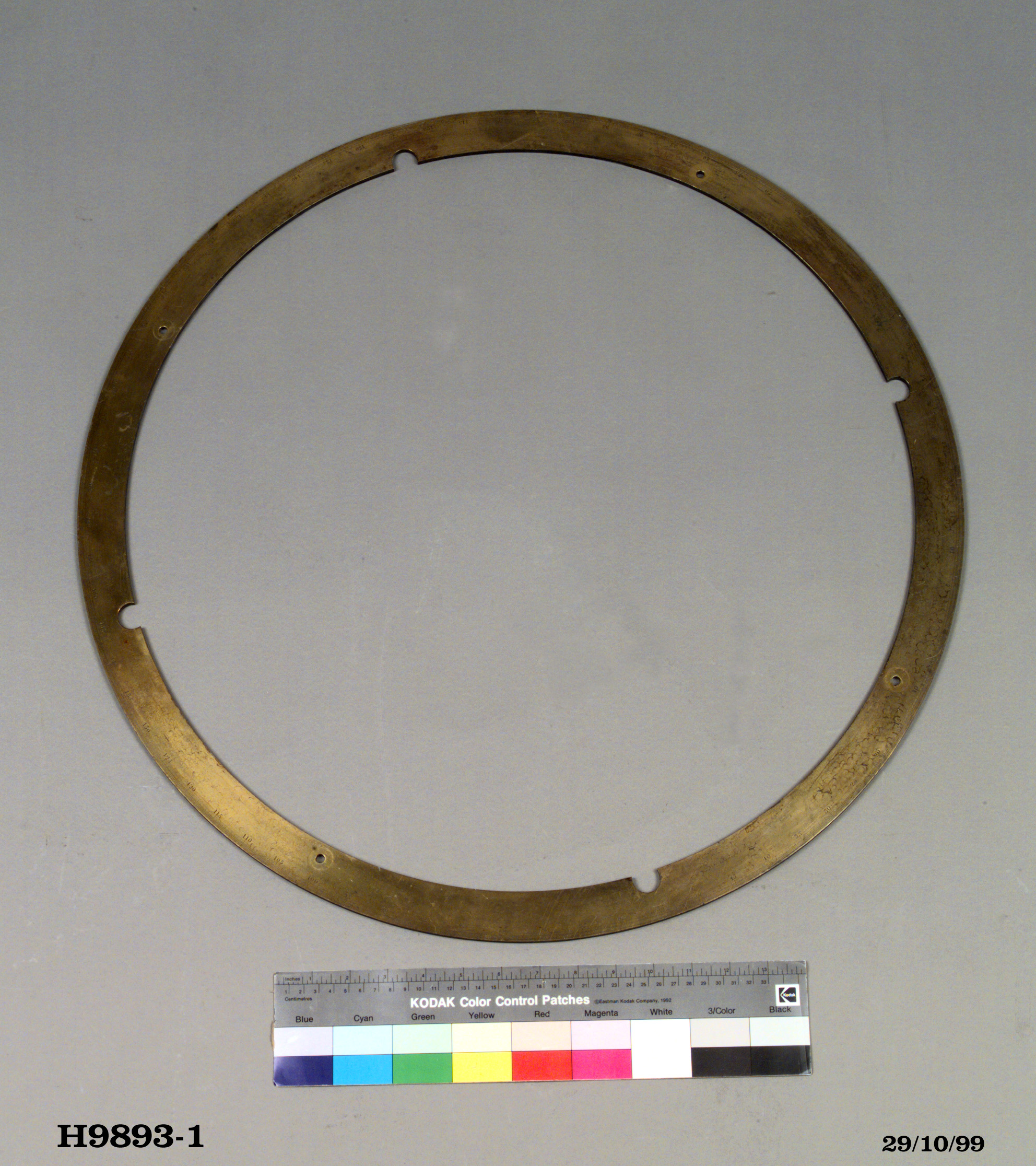 Mural circle and parts for telescope made by Edward Troughton, London, England, 1807-1809