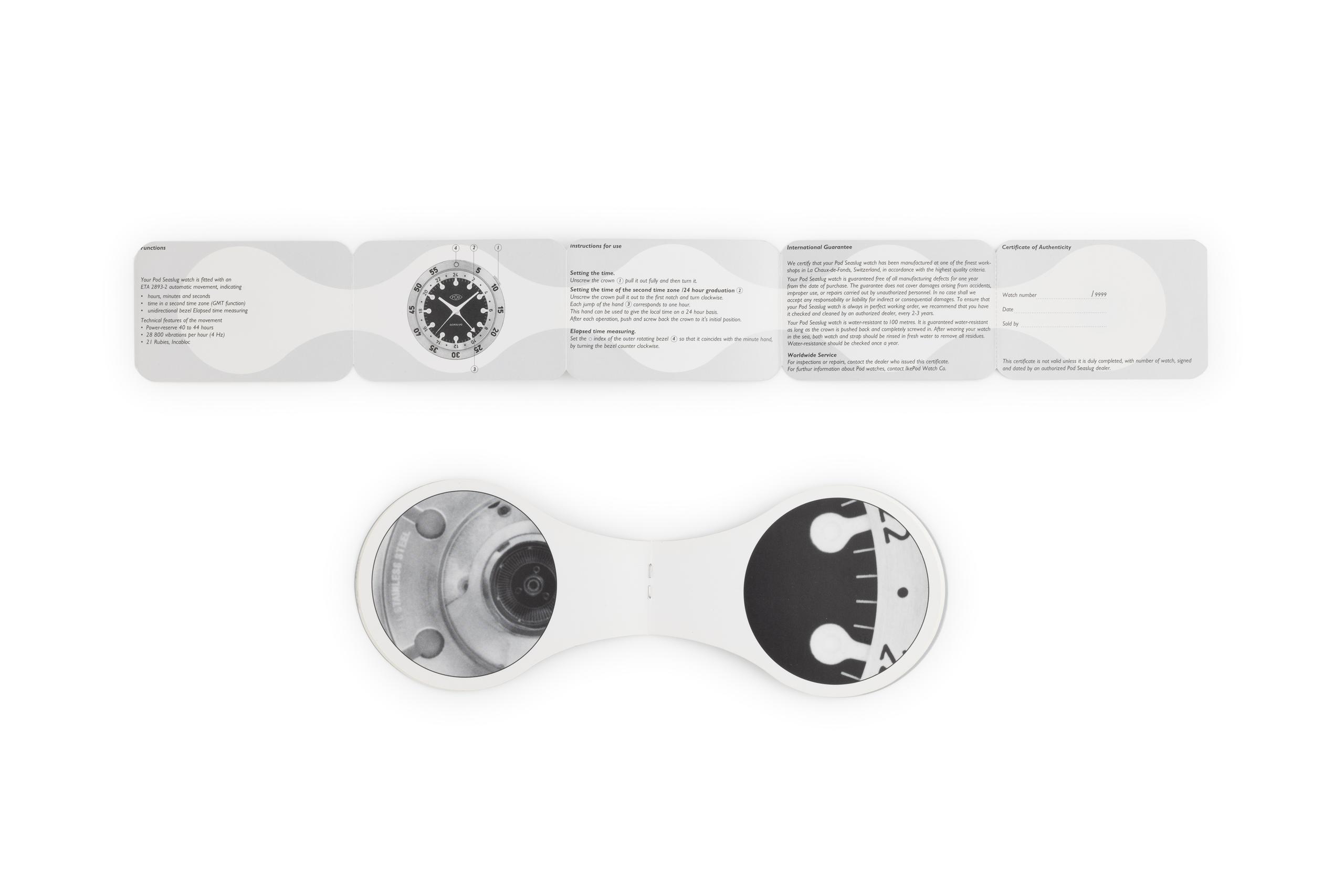Powerhouse Collection - 'Seaslug' wrist watch by Marc Newson, 1994